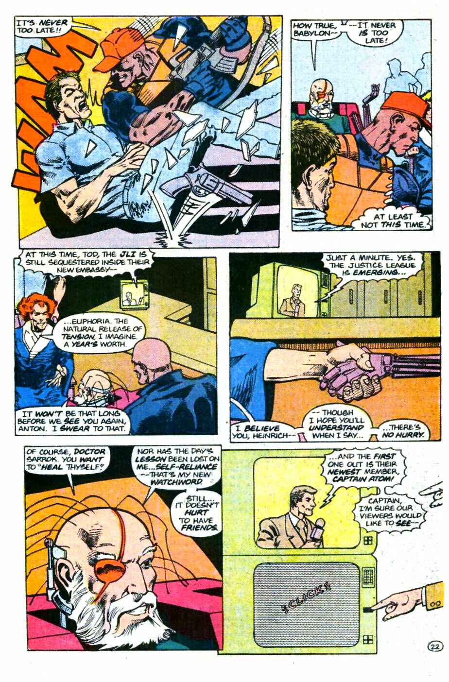 Read online Captain Atom (1987) comic -  Issue #10 - 23