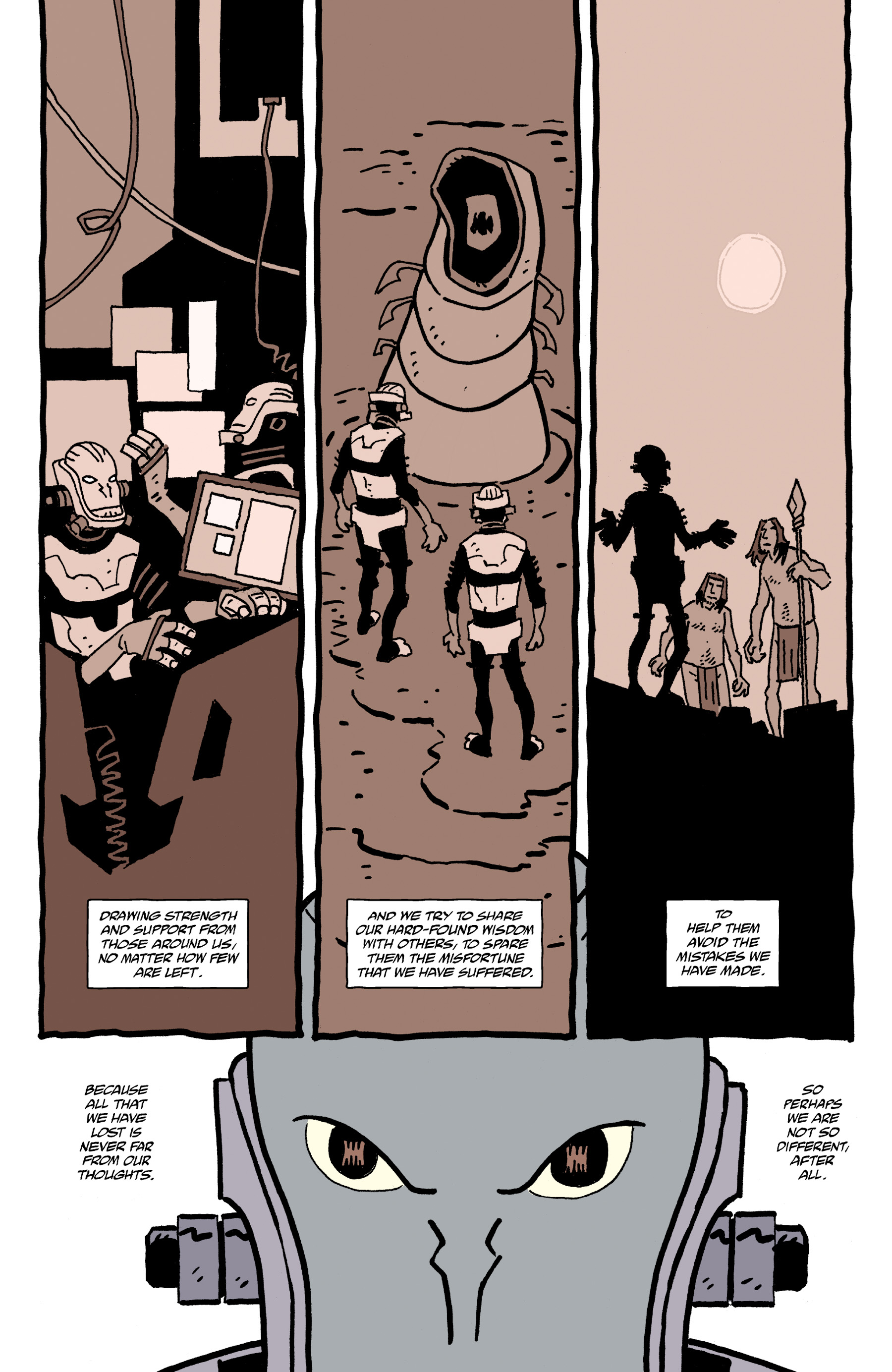 Read online The Visitor: How and Why He Stayed comic -  Issue #4 - 21