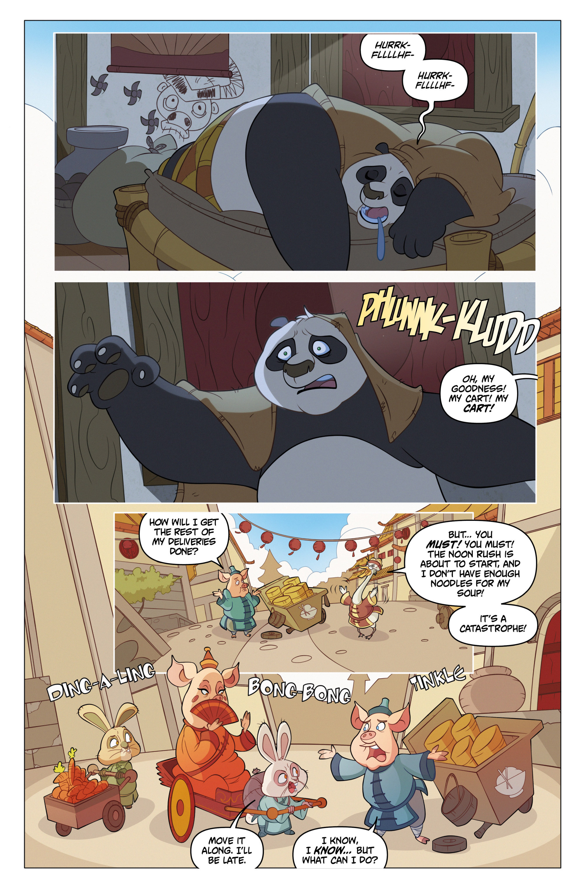 Read online DreamWorks Kung Fu Panda comic -  Issue #2 - 23