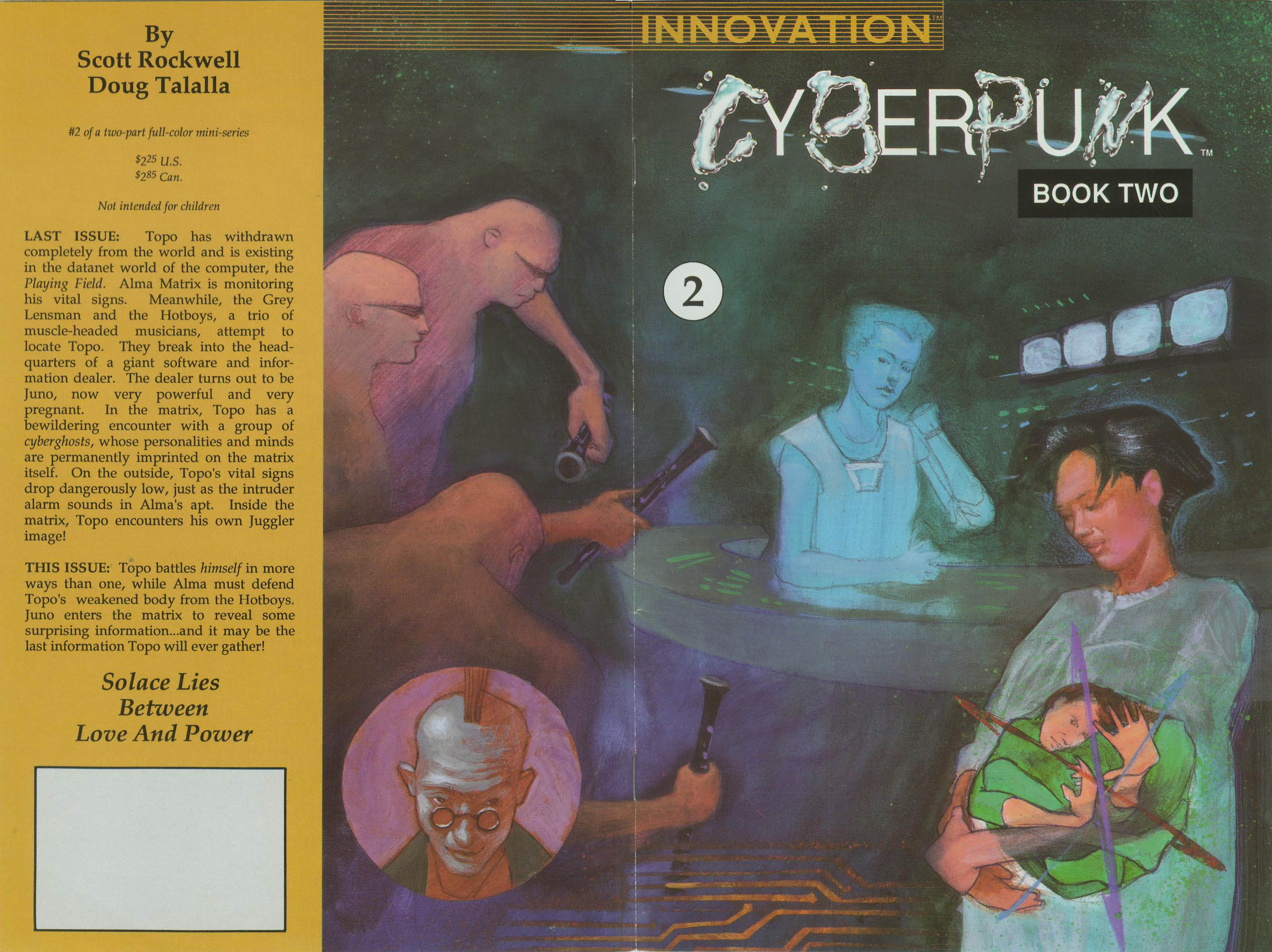 Read online Cyberpunk Book Two comic -  Issue #2 - 1