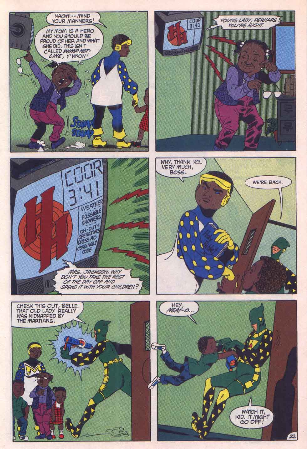 Read online Hero Hotline comic -  Issue #2 - 23