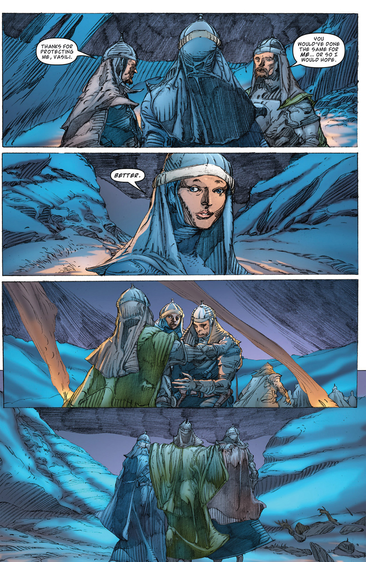 Read online Nevsky: A Hero of the People comic -  Issue # TPB - 112