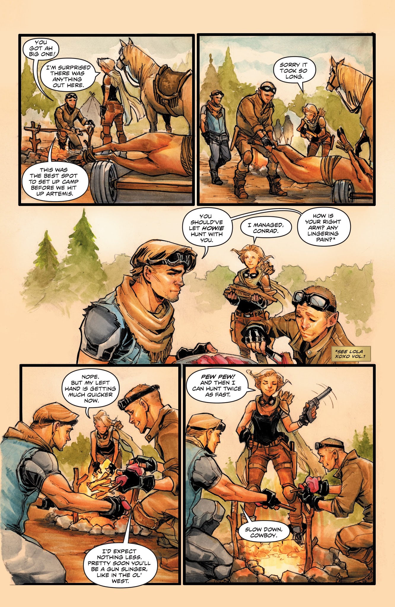 Read online Lola XOXO Vol.2 comic -  Issue #1 - 8