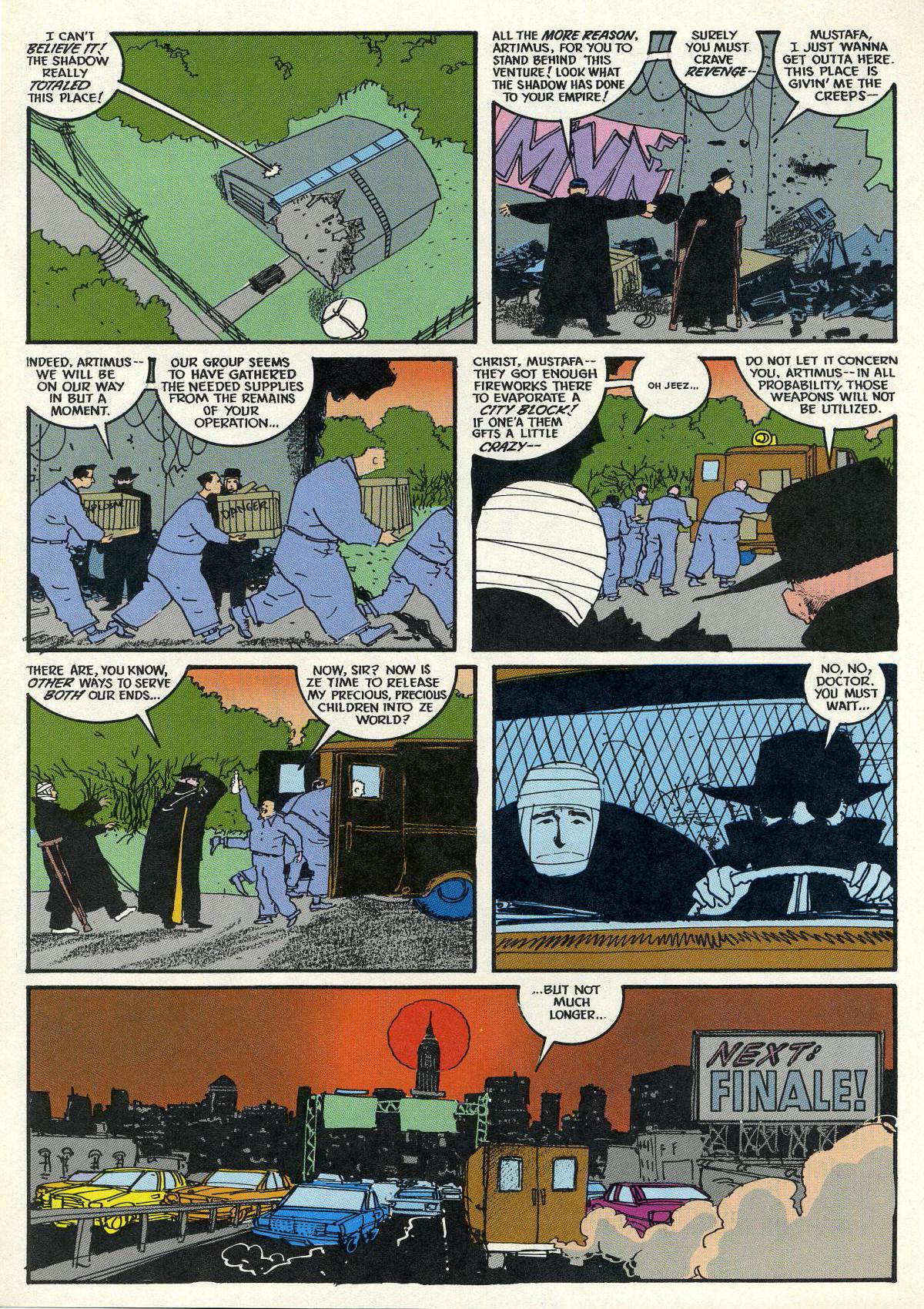 Read online The Shadow (1987) comic -  Issue #12 - 33