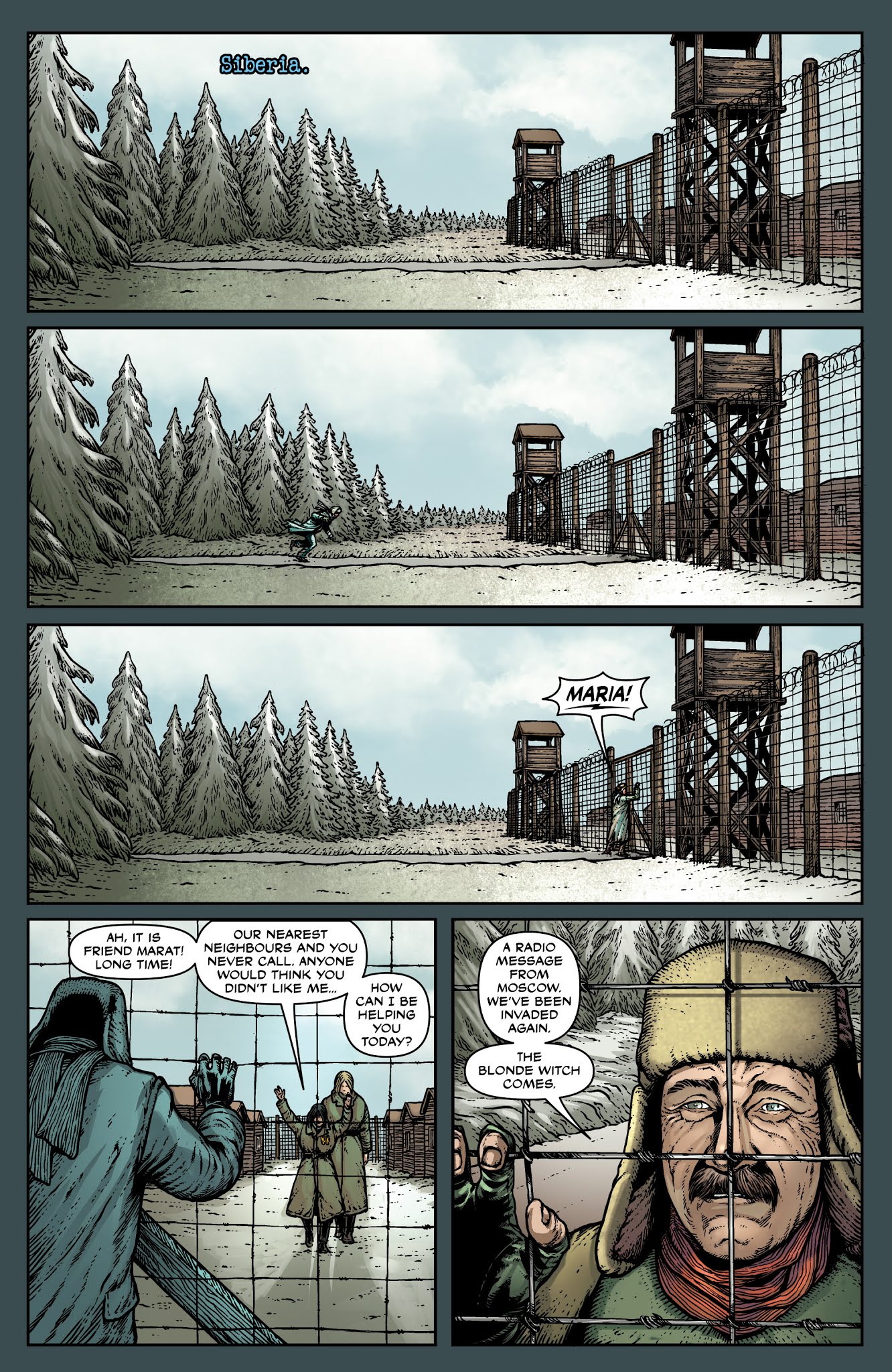 Read online Uber: Invasion comic -  Issue #13 - 7