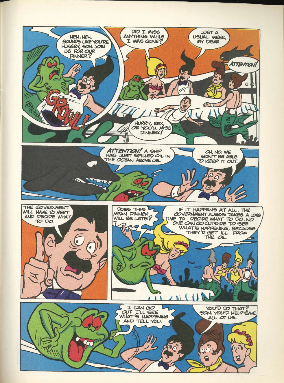 Read online The Real Ghostbusters comic -  Issue #189 - 21