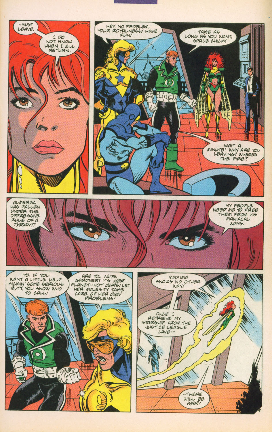 Read online Justice League America comic -  Issue #63 - 10