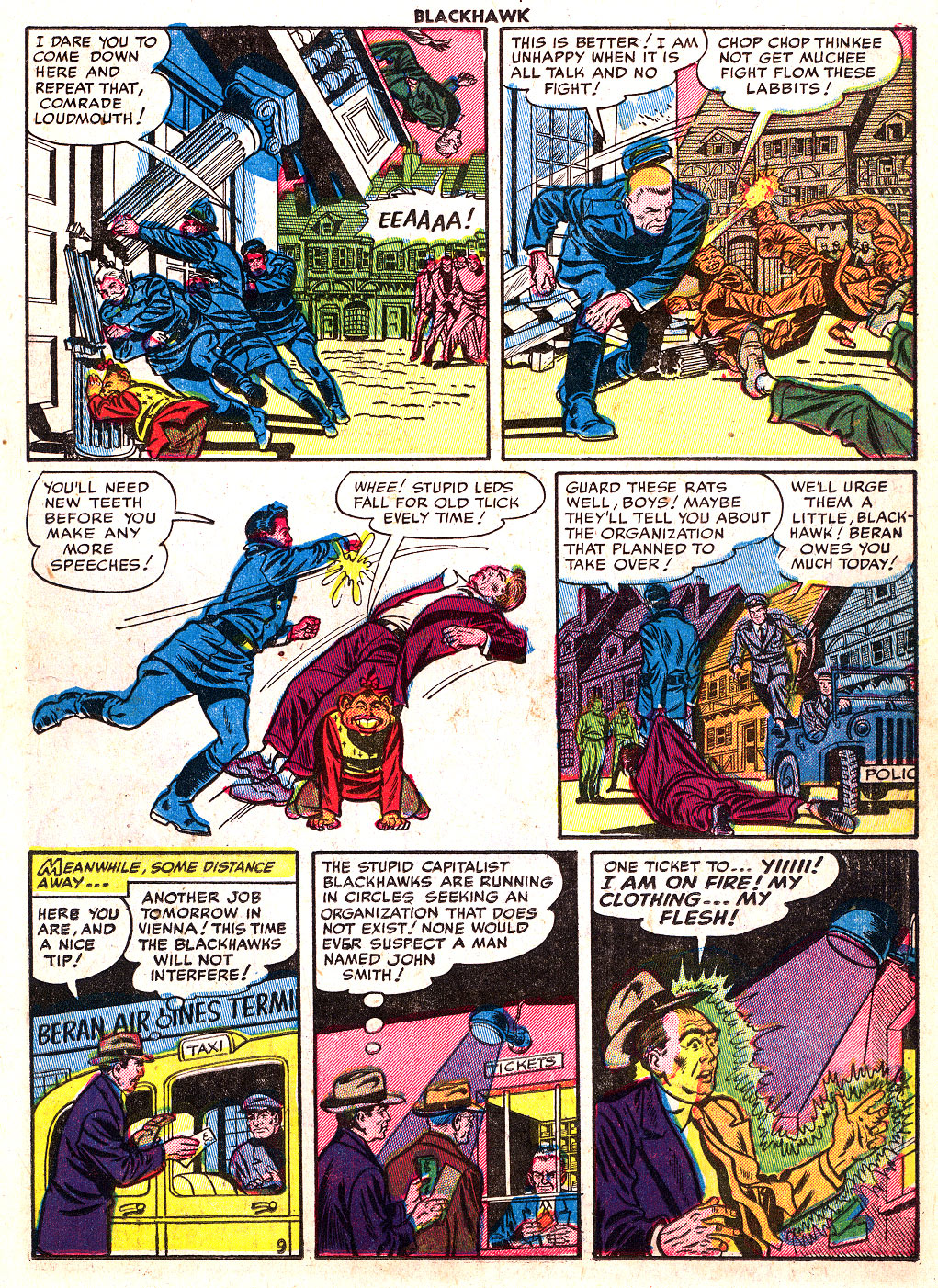 Read online Blackhawk (1957) comic -  Issue #61 - 11