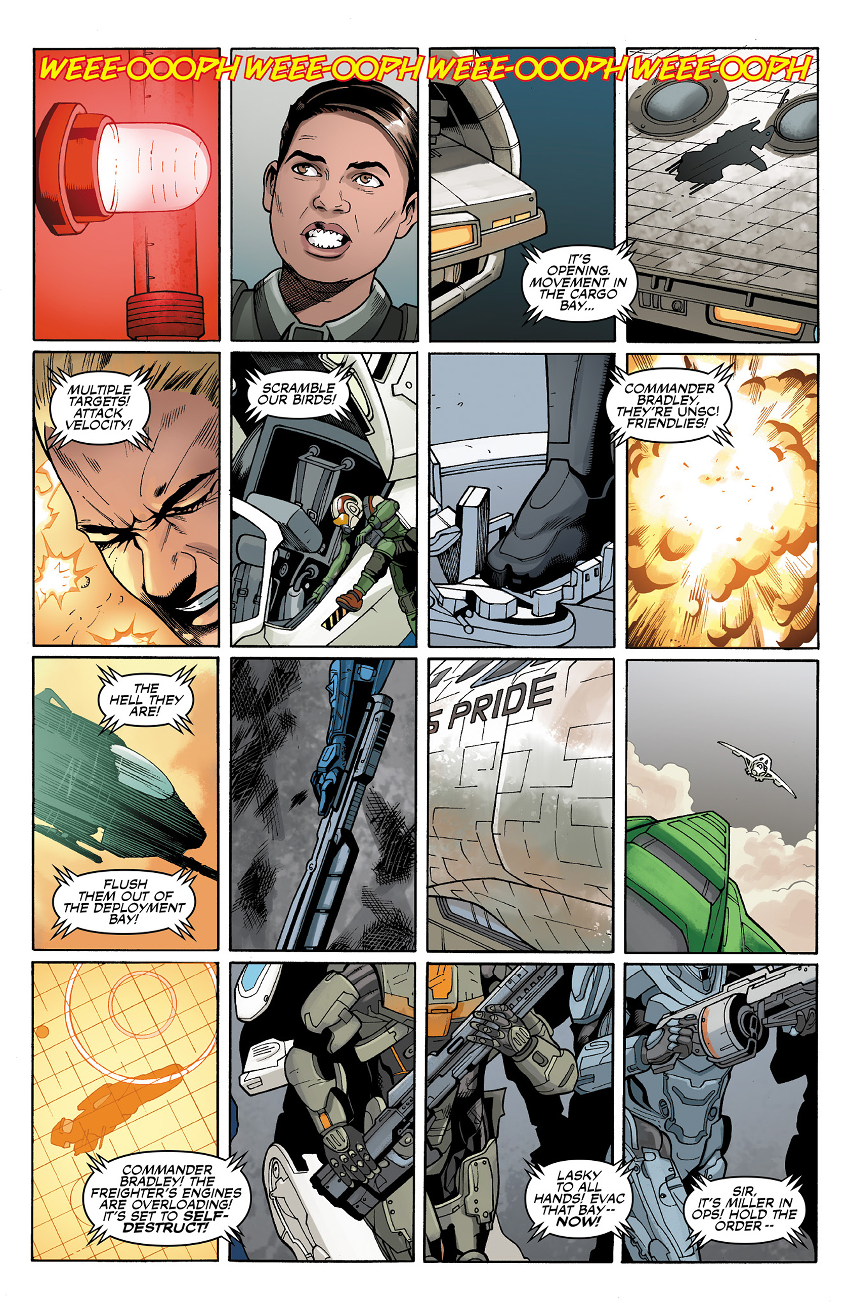 Read online Halo: Escalation comic -  Issue #4 - 3