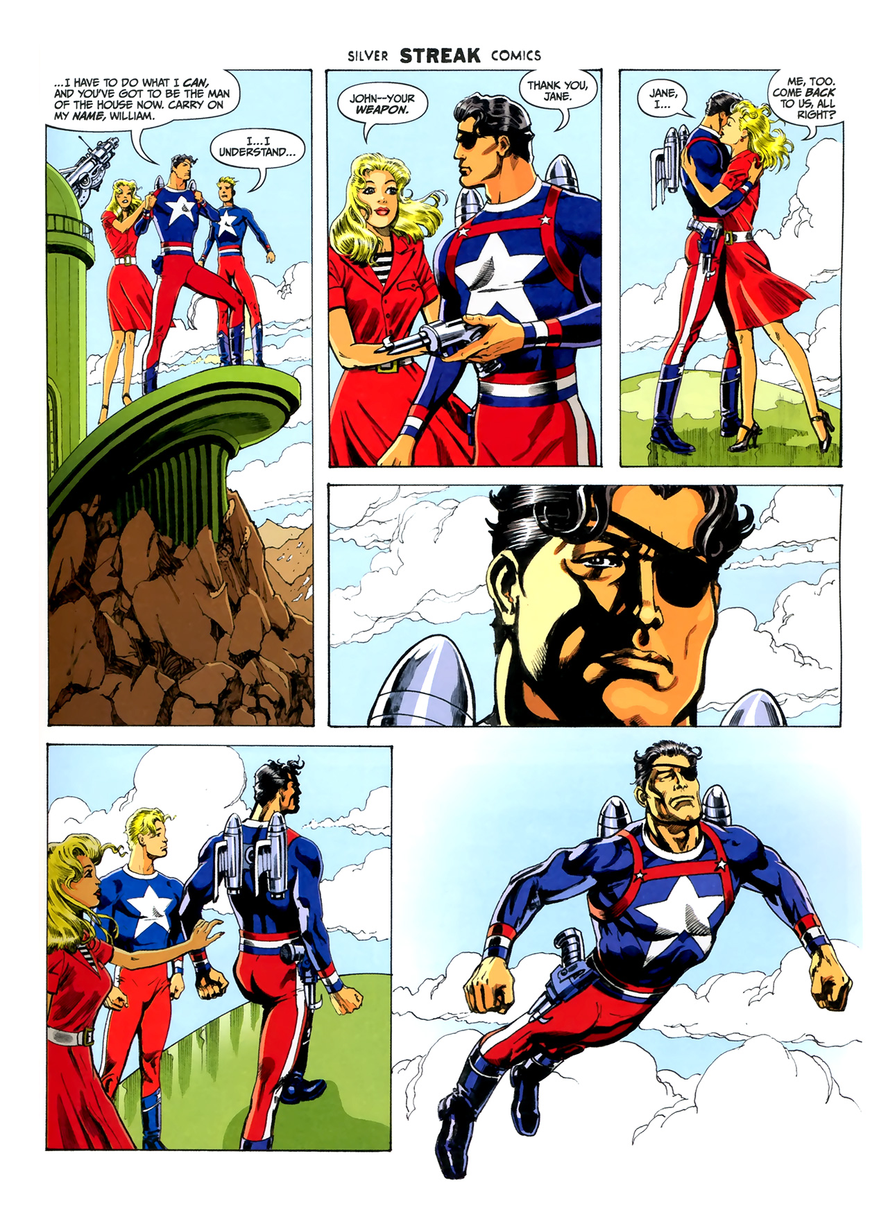 Read online Silver Streak Comics comic -  Issue #24 - 29
