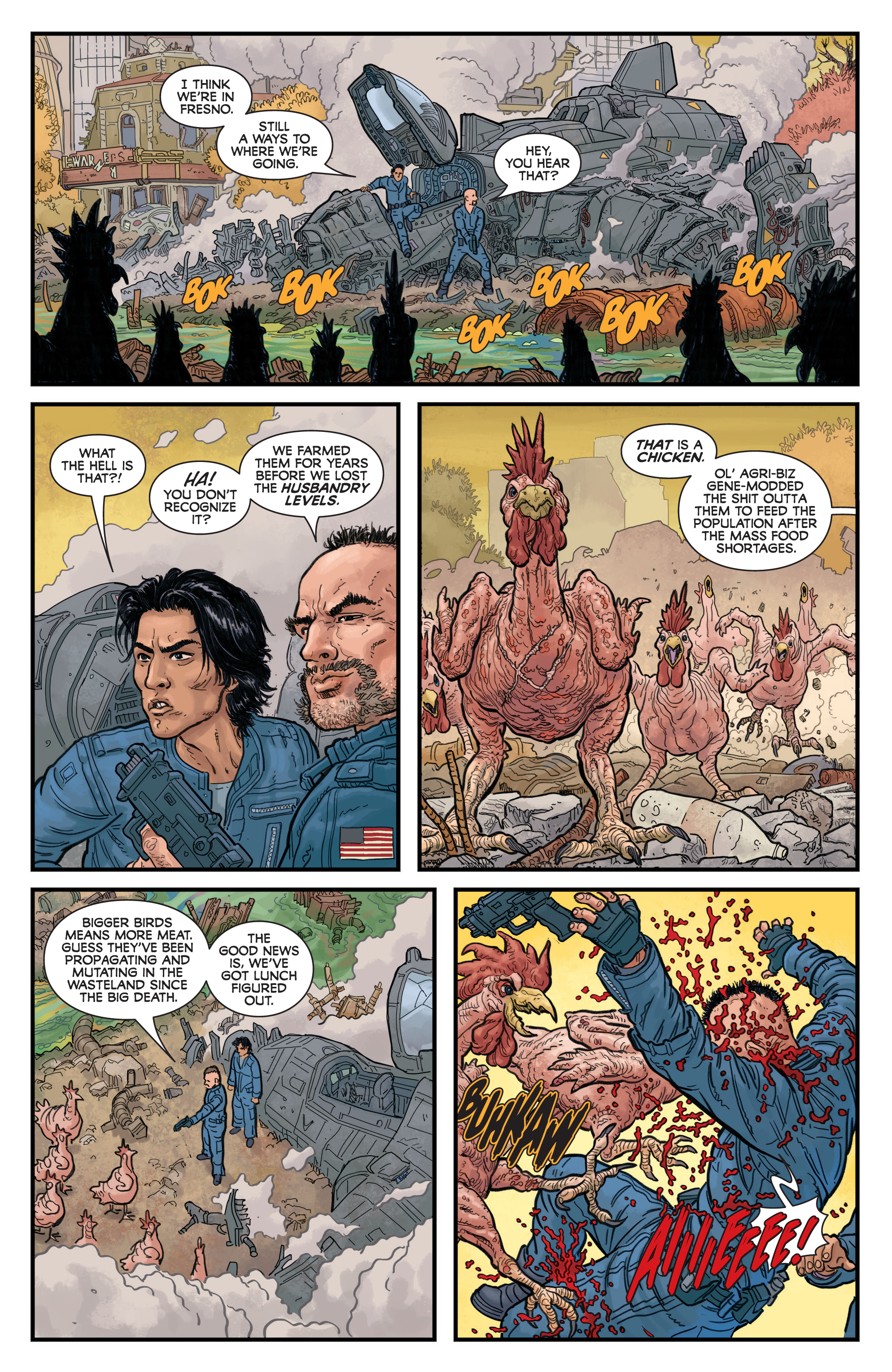 Read online Post Americana comic -  Issue #1 - 16