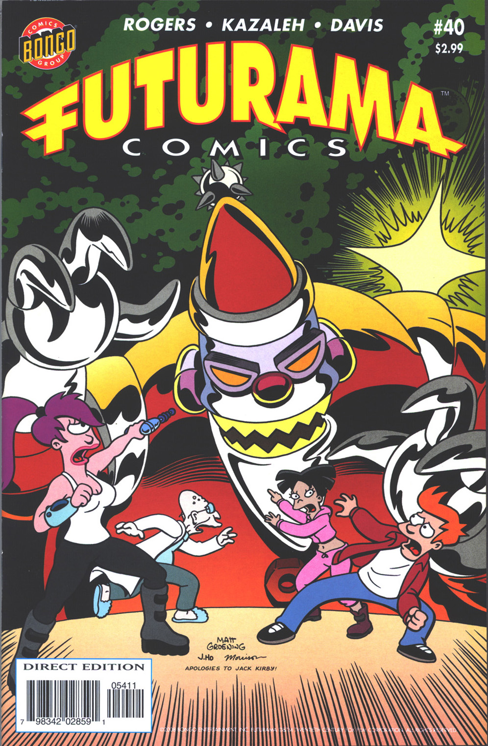 Read online Futurama Comics comic -  Issue #40 - 1