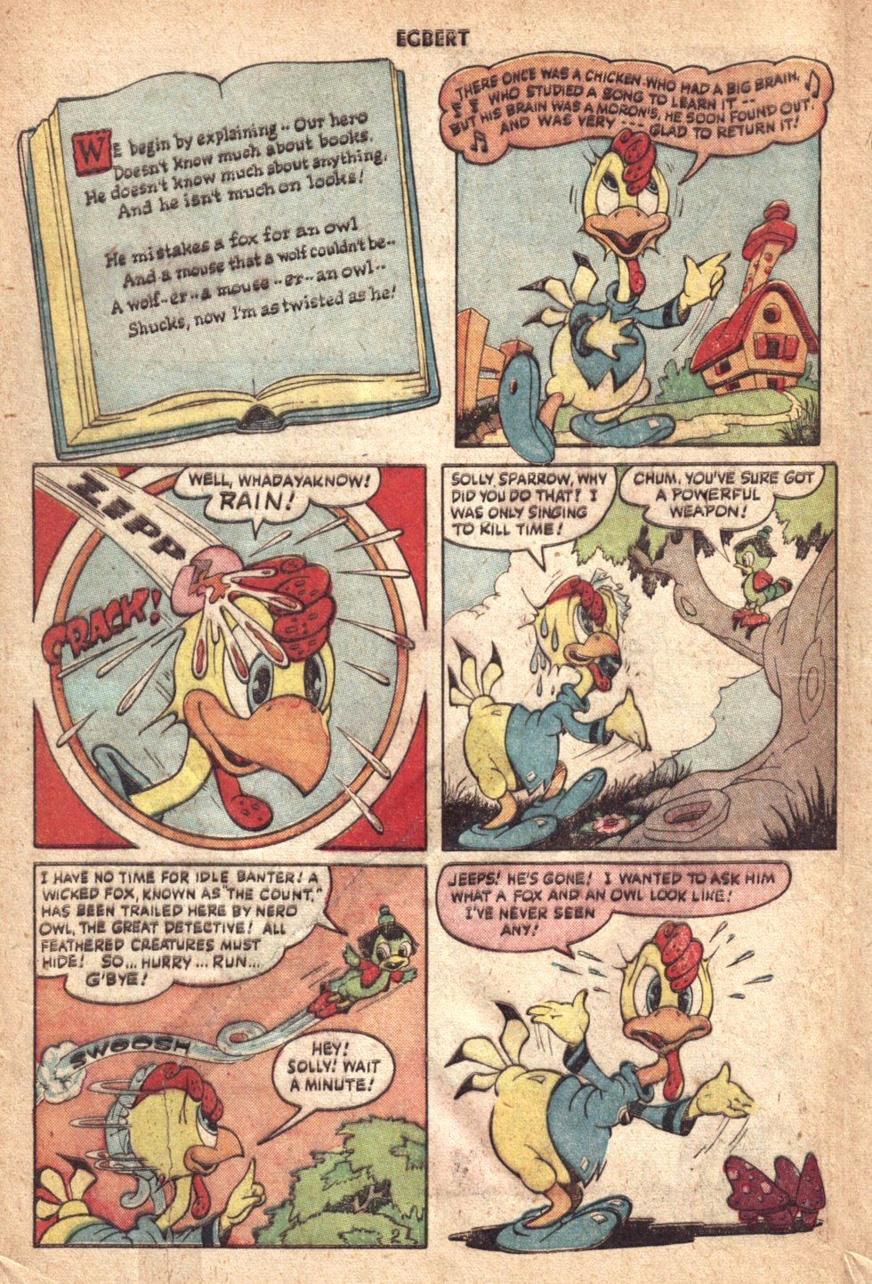 Read online Egbert comic -  Issue #1 - 4