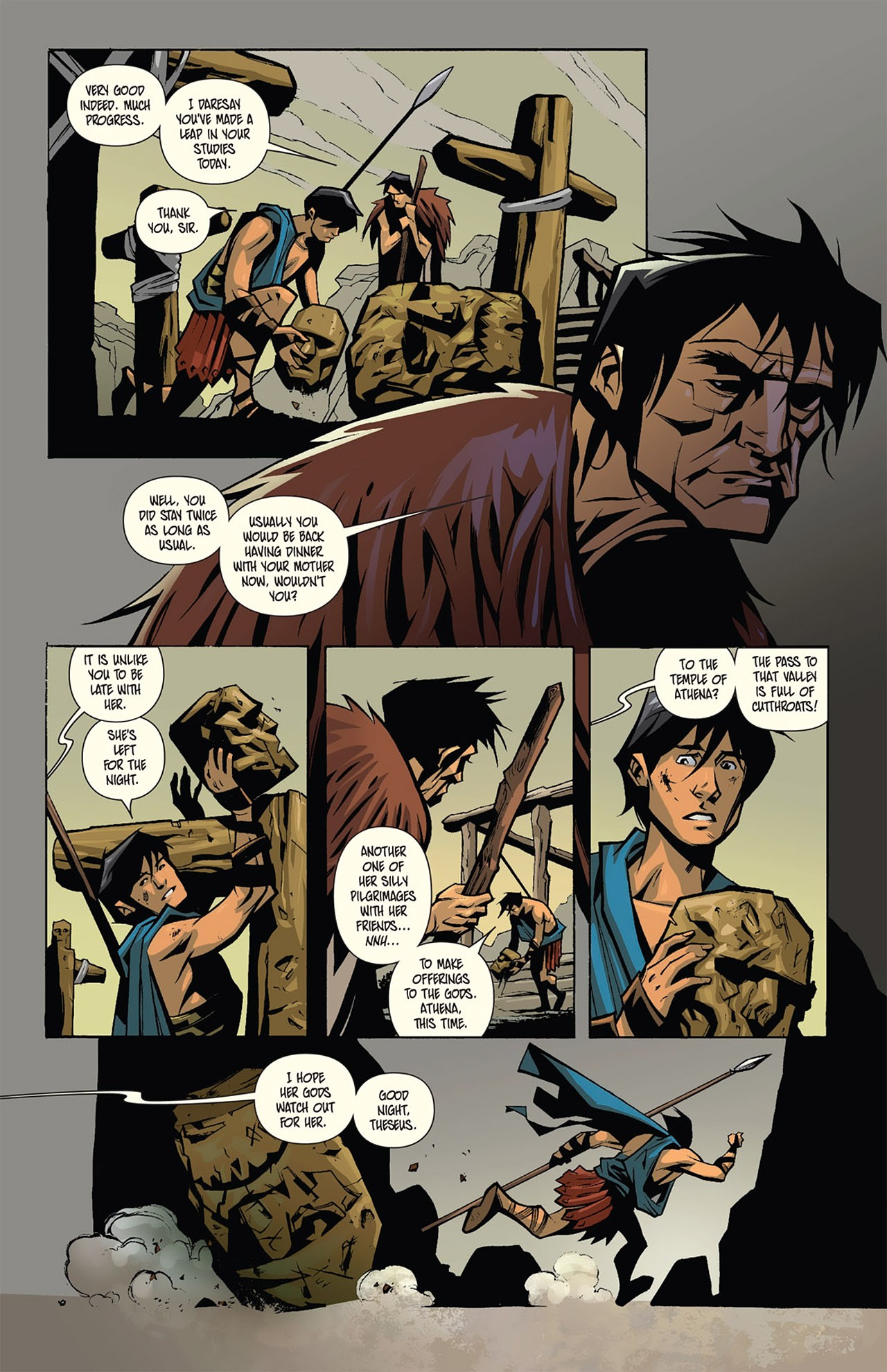 Read online Immortals: Gods and Heroes comic -  Issue # TPB - 84