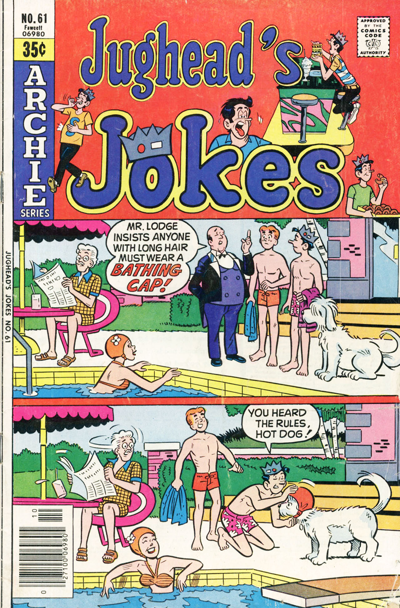 Read online Jughead's Jokes comic -  Issue #61 - 1