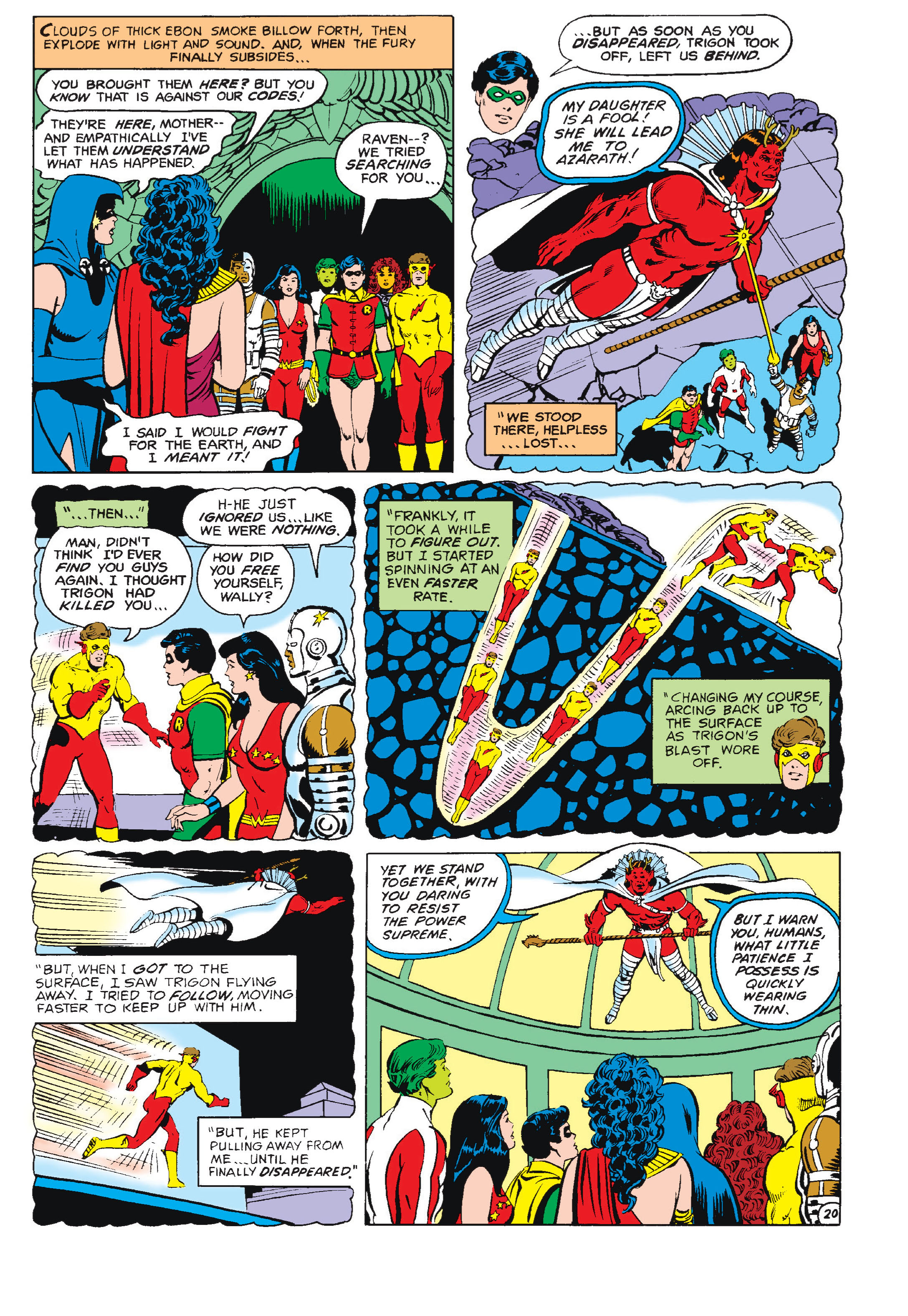 Read online The New Teen Titans (1980) comic -  Issue #5 - 21