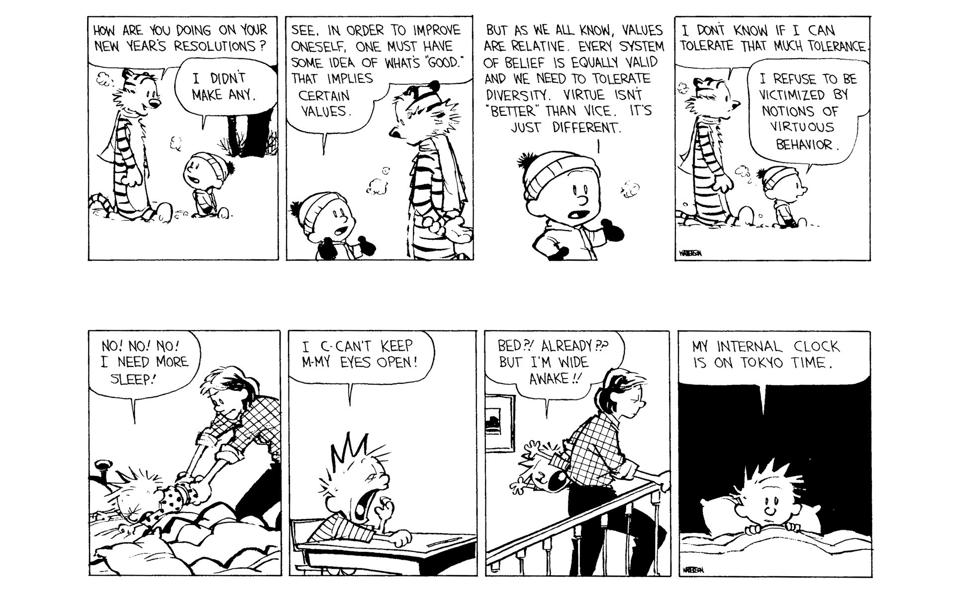 Read online Calvin and Hobbes comic -  Issue #10 - 127