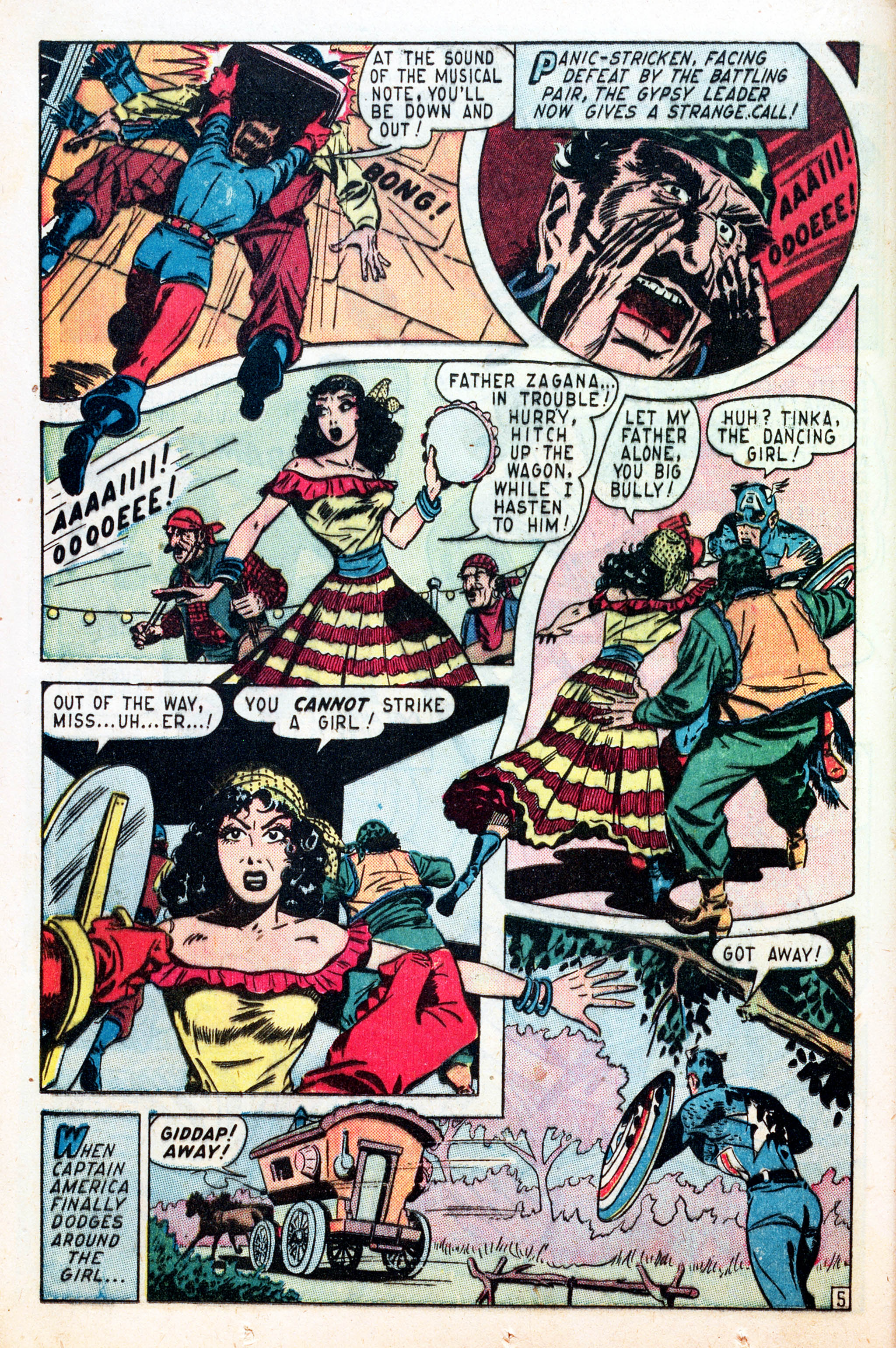 Read online Captain America Comics comic -  Issue #62 - 20