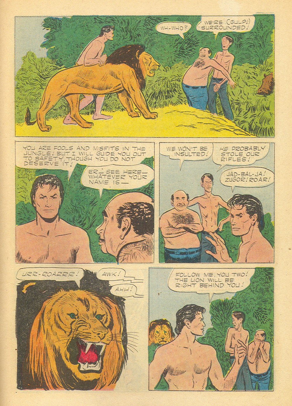 Read online Tarzan (1948) comic -  Issue #75 - 23