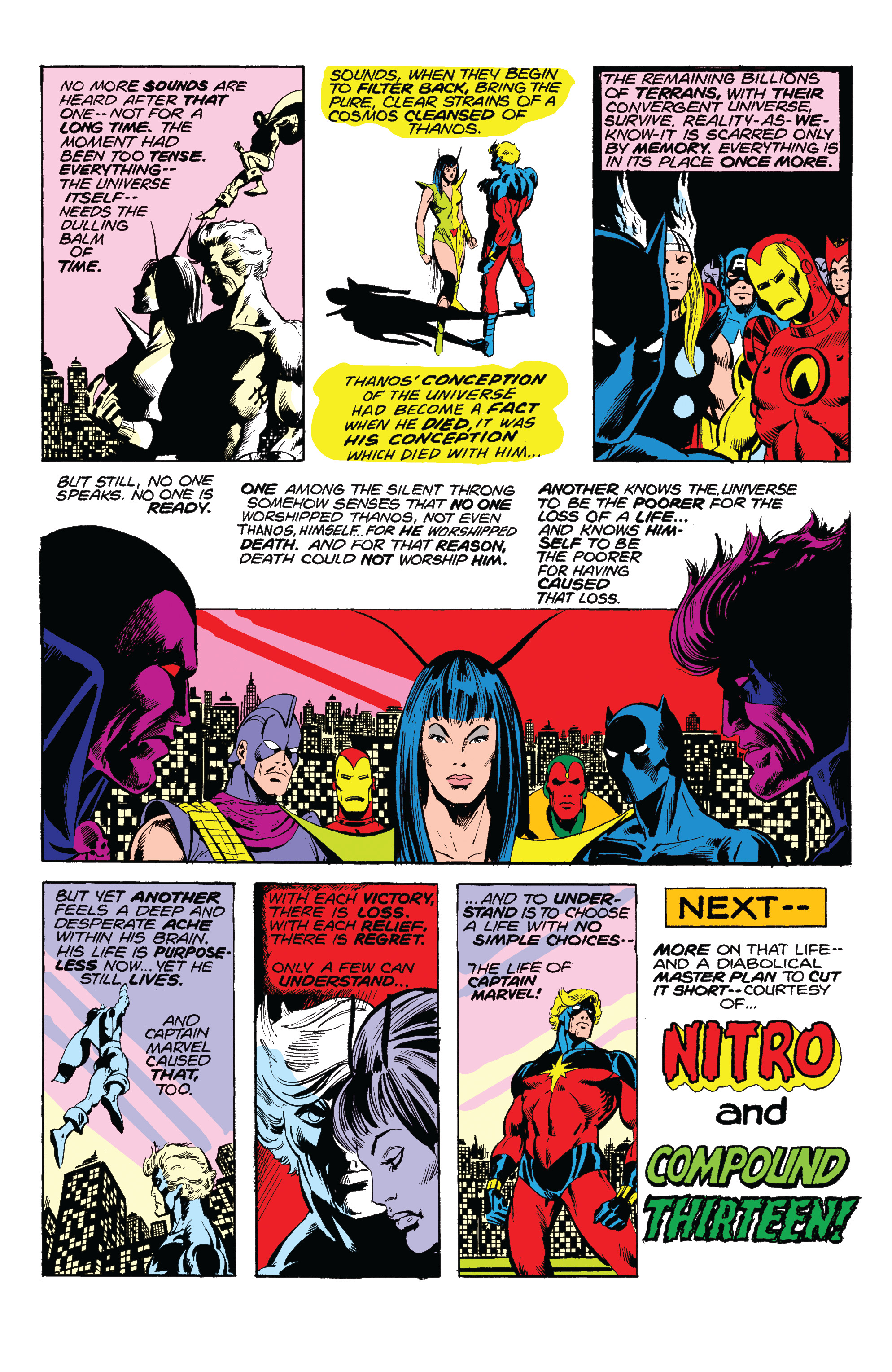 Read online Marvel-Verse: Thanos comic -  Issue # TPB - 43