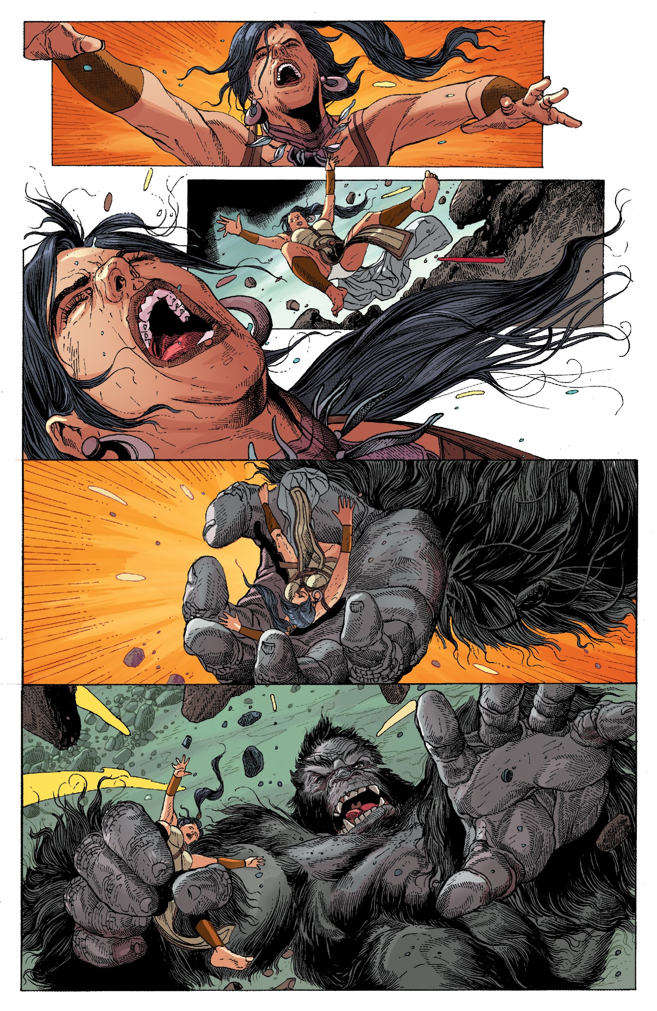 Read online Kong on the Planet of the Apes comic -  Issue #6 - 11