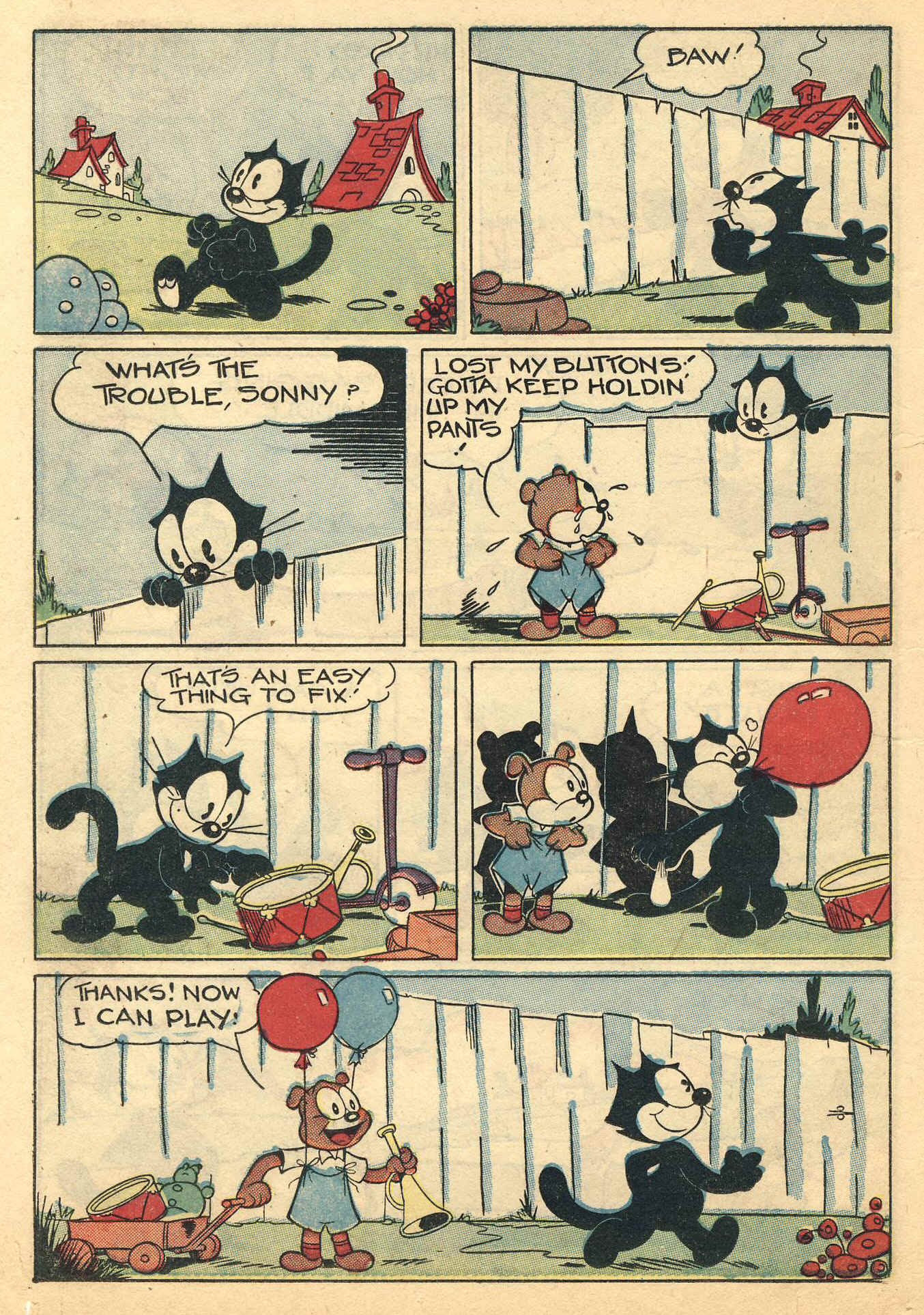 Read online Felix the Cat (1948) comic -  Issue #2 - 36
