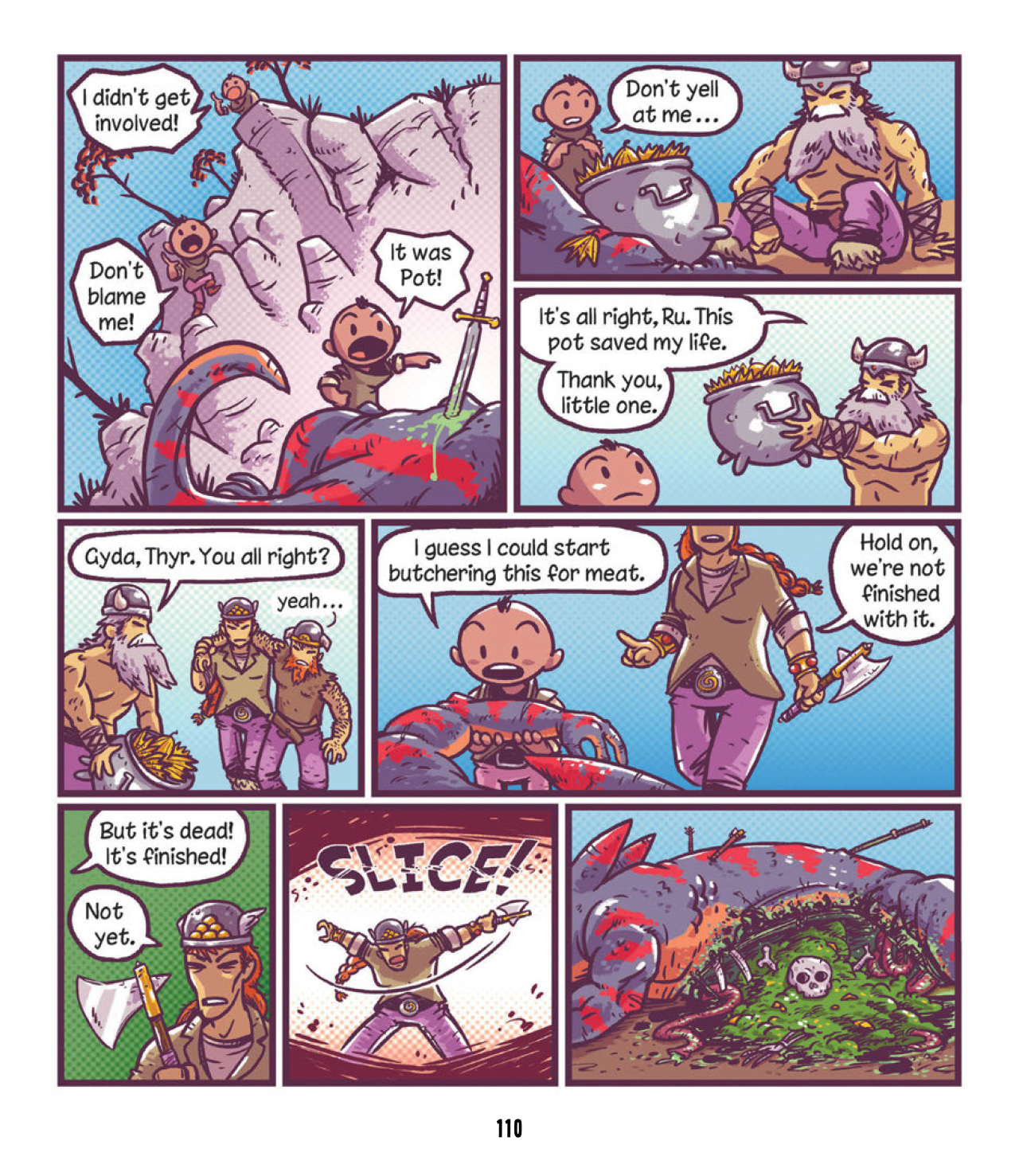 Read online Rutabaga: The Adventure Chef comic -  Issue # TPB 1 - 112