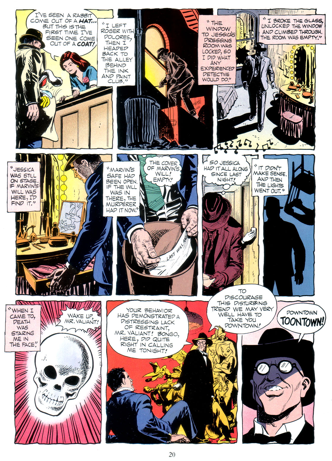 Read online Marvel Graphic Novel comic -  Issue #41 - Who Framed Roger Rabbit - 22