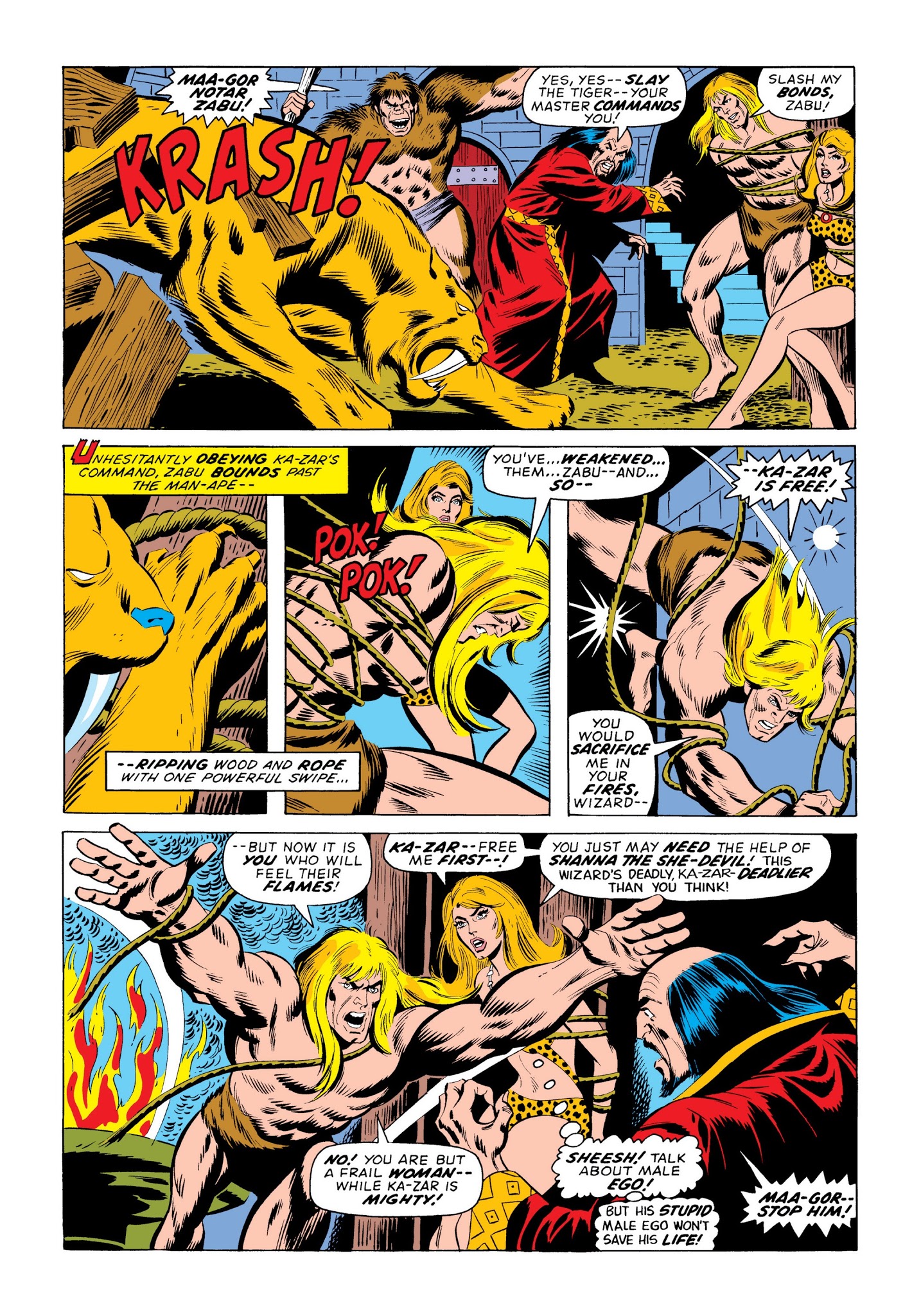 Read online Marvel Masterworks: Ka-Zar comic -  Issue # TPB 2 (Part 3) - 19
