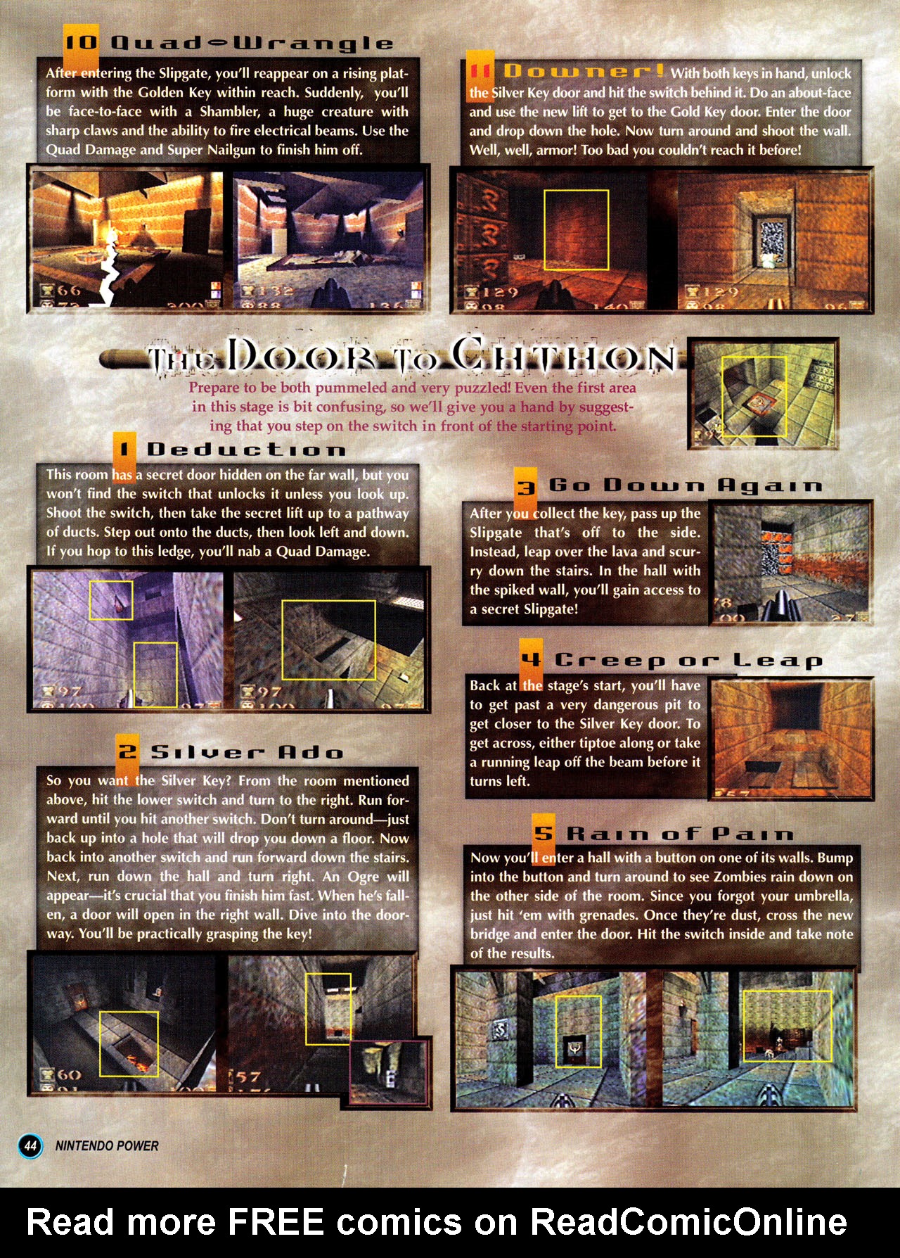 Read online Nintendo Power comic -  Issue #106 - 46