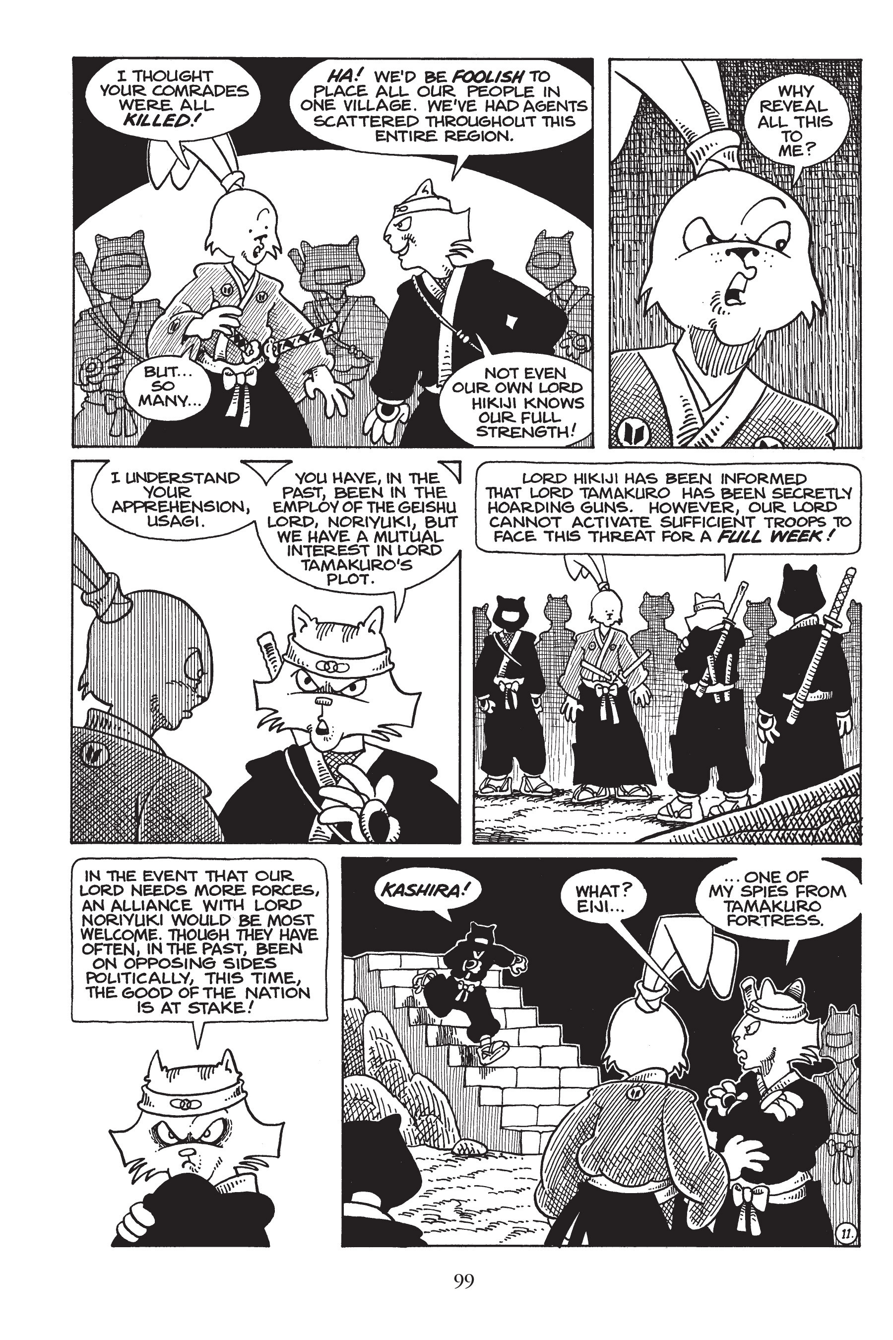 Read online Usagi Yojimbo (1987) comic -  Issue # _TPB 4 - 98