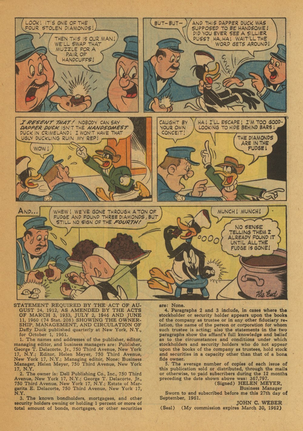 Read online Daffy Duck comic -  Issue #29 - 33