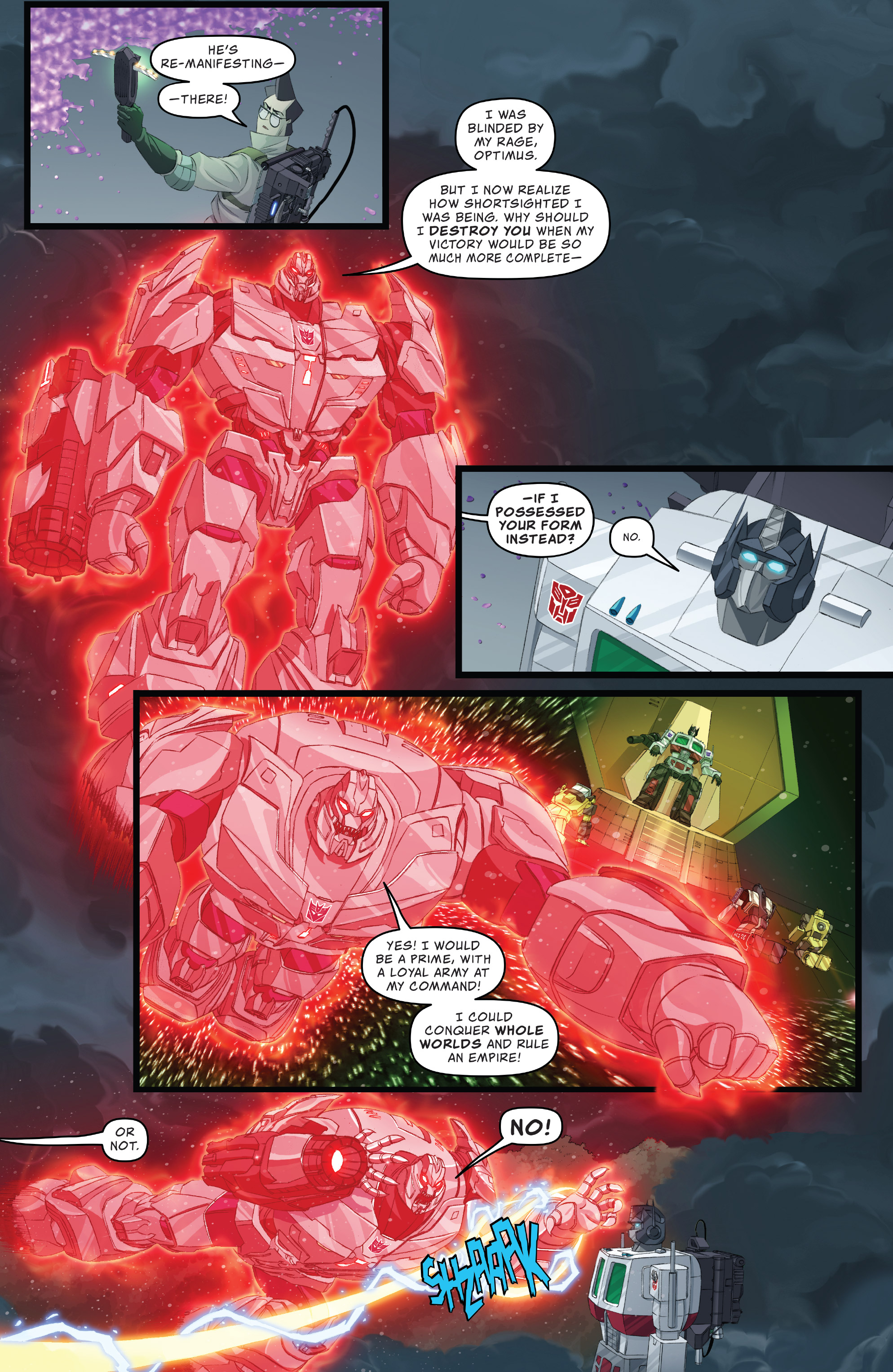 Read online Transformers/Ghostbusters comic -  Issue #5 - 19