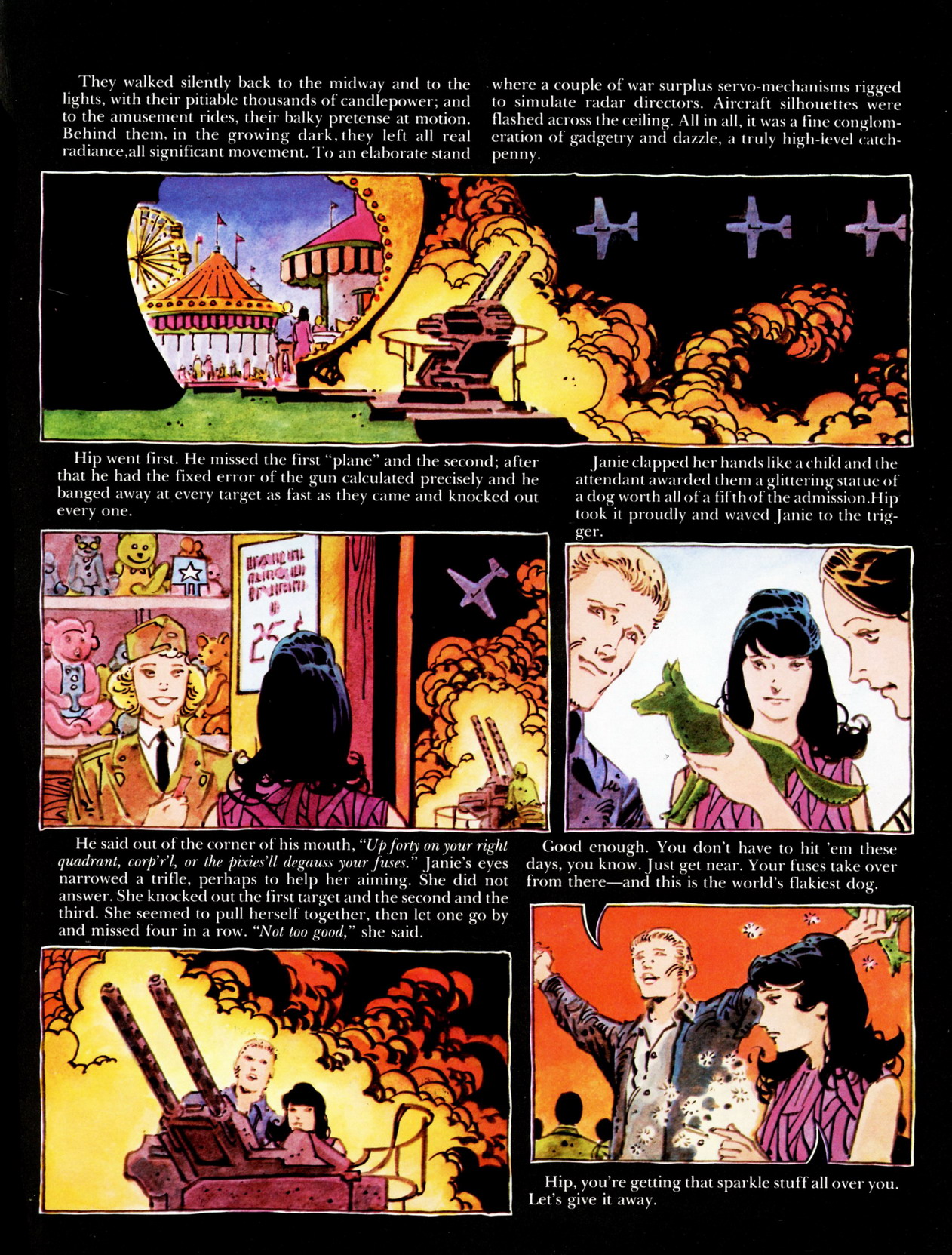 Read online Heavy Metal Presents Theodore Sturgeon's More Than Human comic -  Issue # TPB - 85
