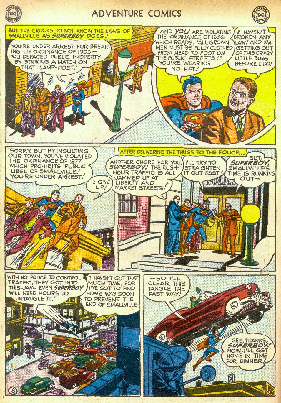 Read online Adventure Comics (1938) comic -  Issue #172 - 10