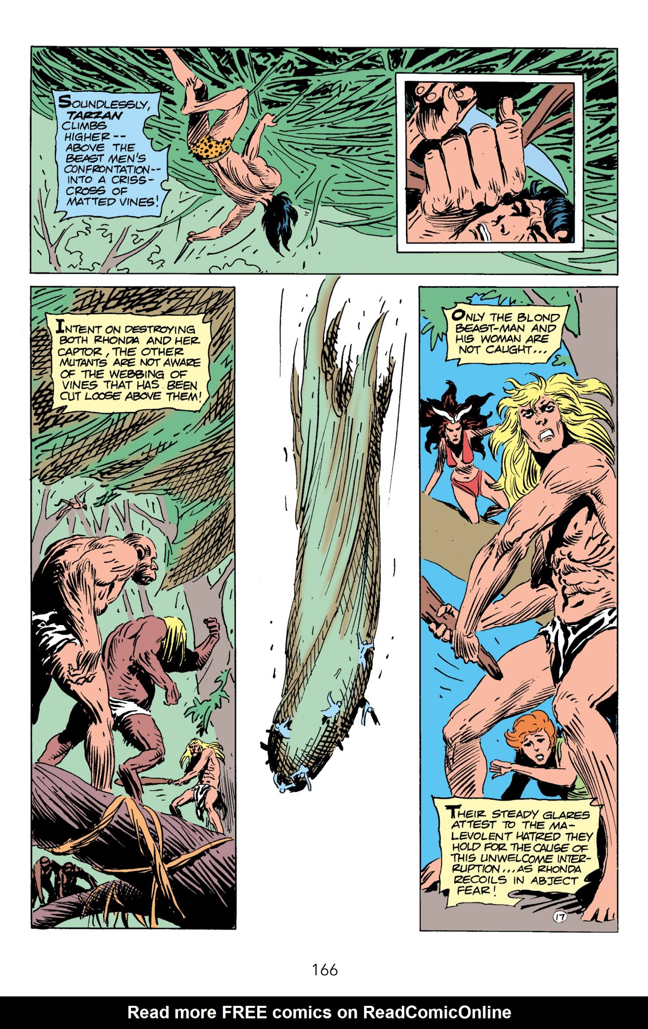 Read online Edgar Rice Burroughs' Tarzan The Joe Kubert Years comic -  Issue # TPB 3 (Part 2) - 57