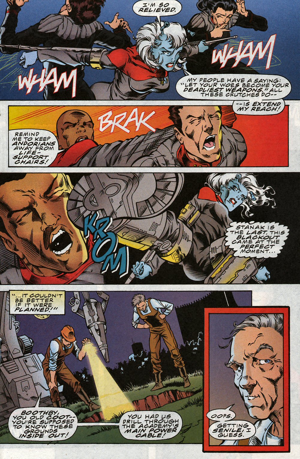 Read online Star Trek: Starfleet Academy (1996) comic -  Issue #12 - 19