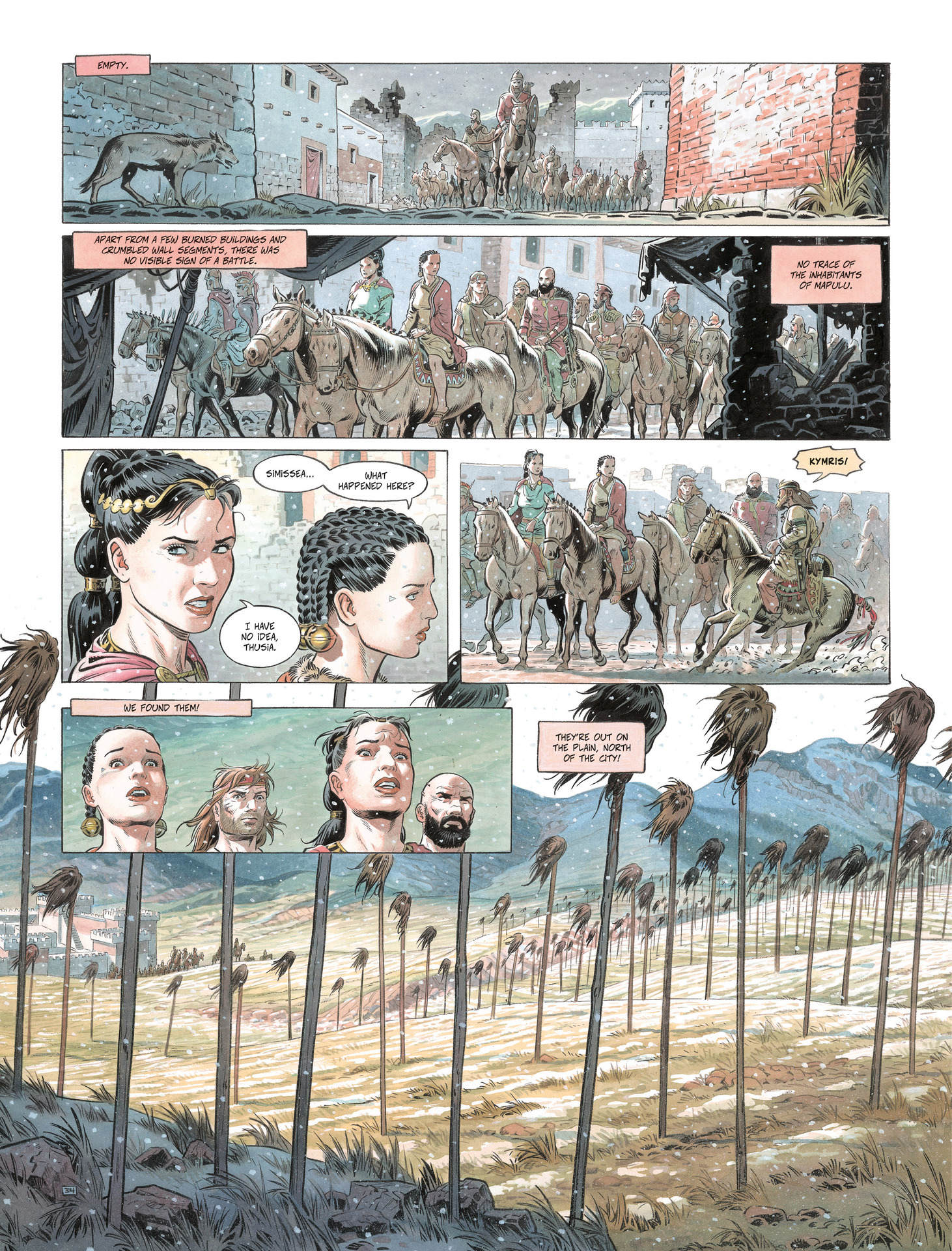 Read online Conquests comic -  Issue #3 - 36