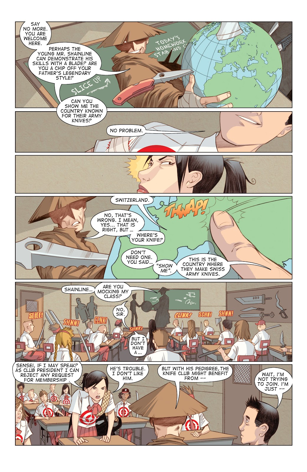 Five Weapons issue 1 - Page 19