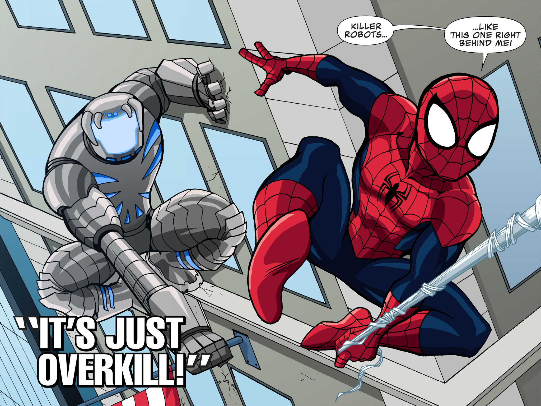 Read online Ultimate Spider-Man (Infinite Comics) (2015) comic -  Issue #3 - 4
