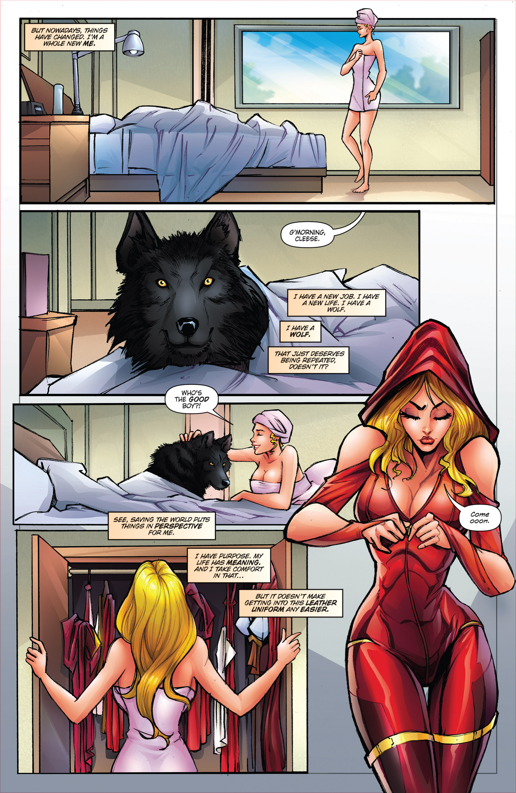 Read online Grimm Fairy Tales presents Code Red comic -  Issue # TPB - 10