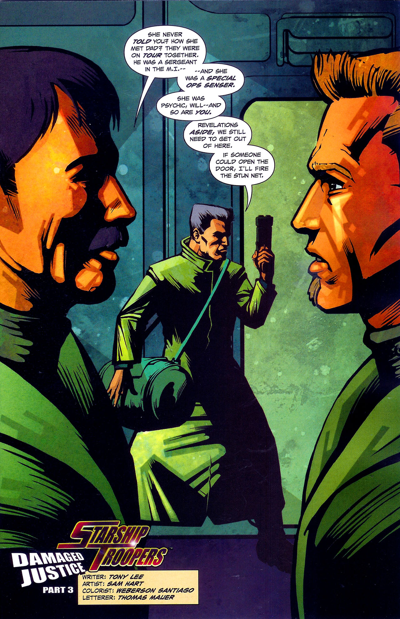 Read online Starship Troopers: Damaged Justice comic -  Issue #3 - 4