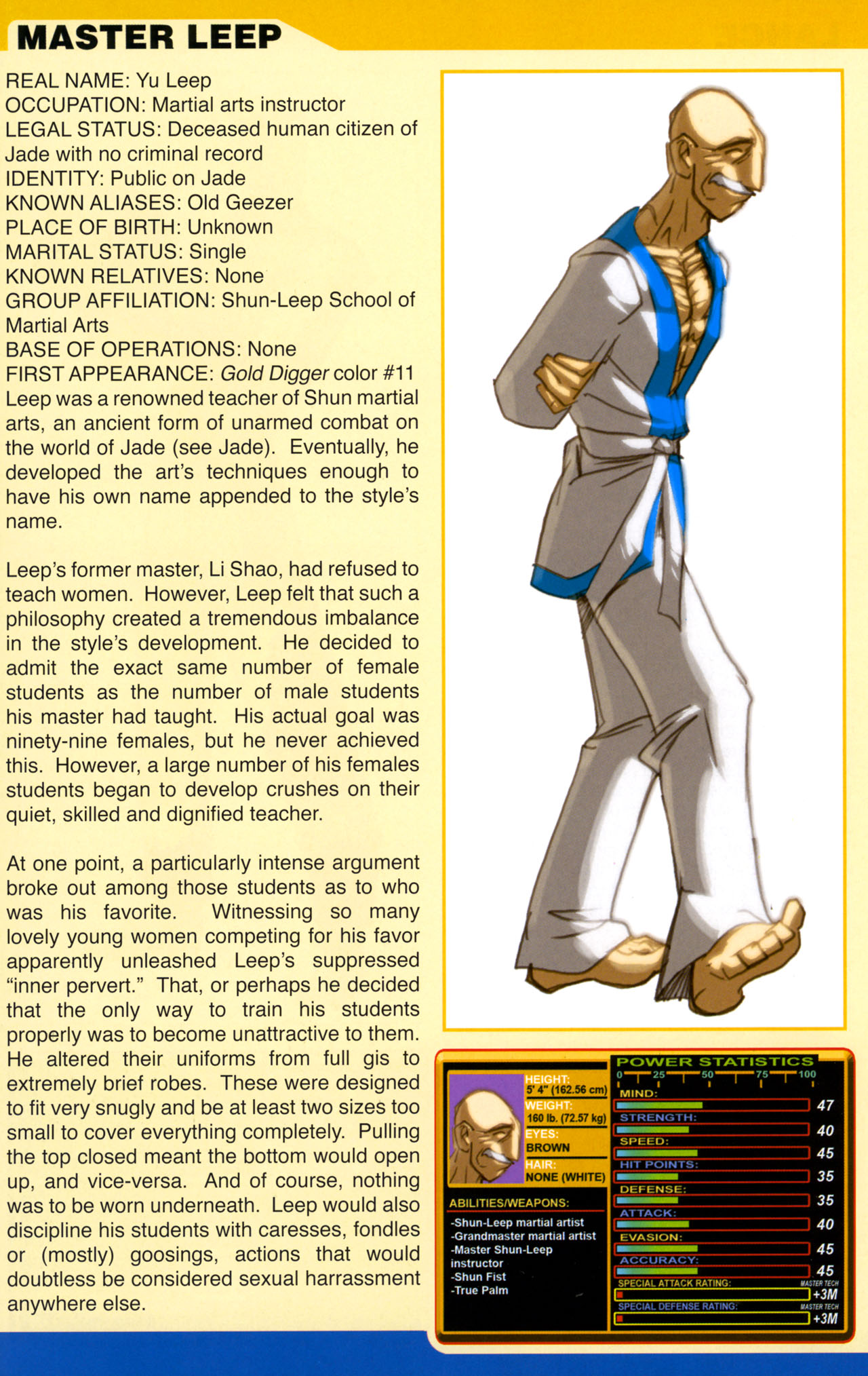 Read online Gold Digger Sourcebook: The Official Handbook of the GD Universe comic -  Issue #8 - 6