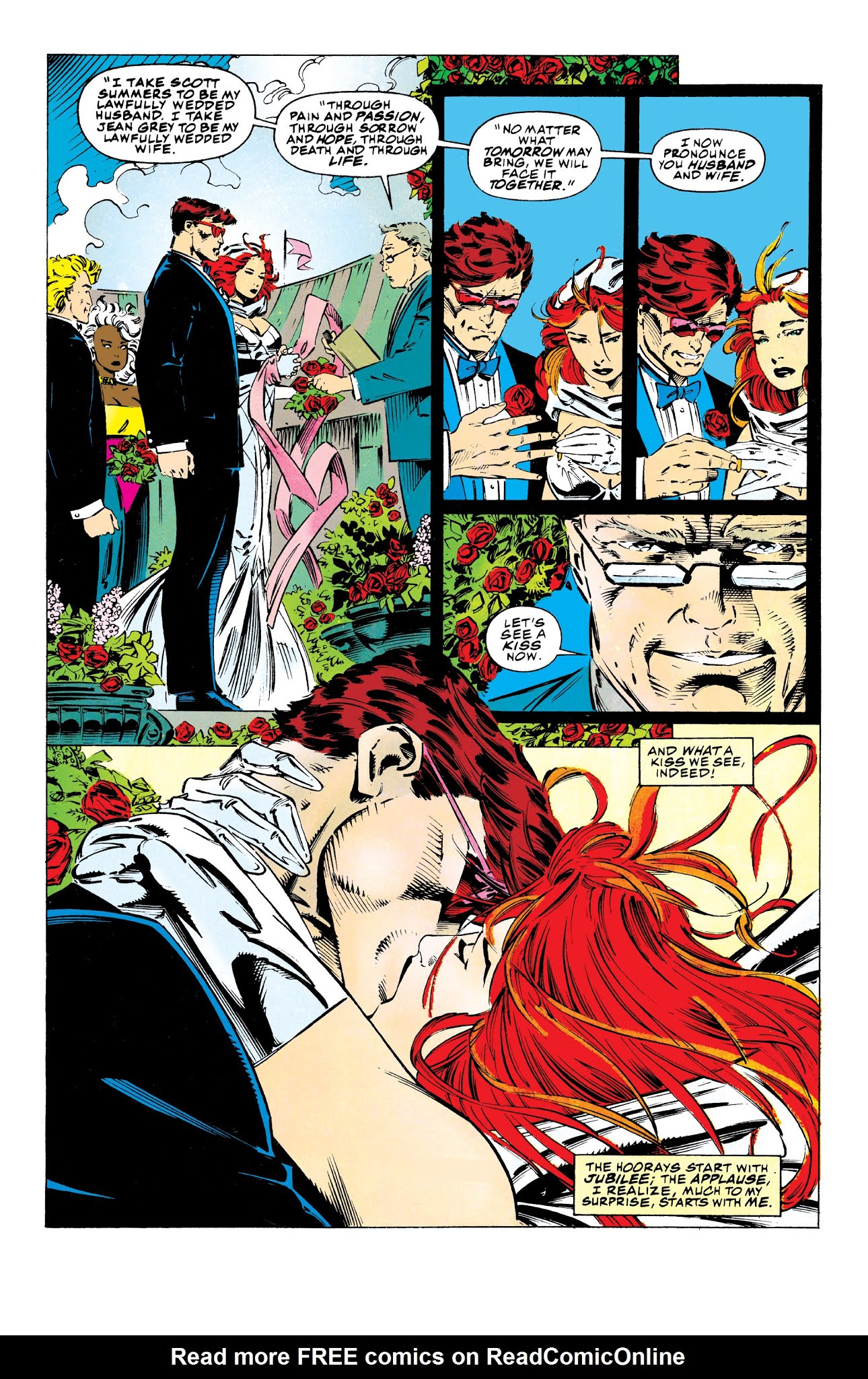 Read online X-Men: The Wedding of Cyclops and Phoenix comic -  Issue # TPB Part 4 - 27