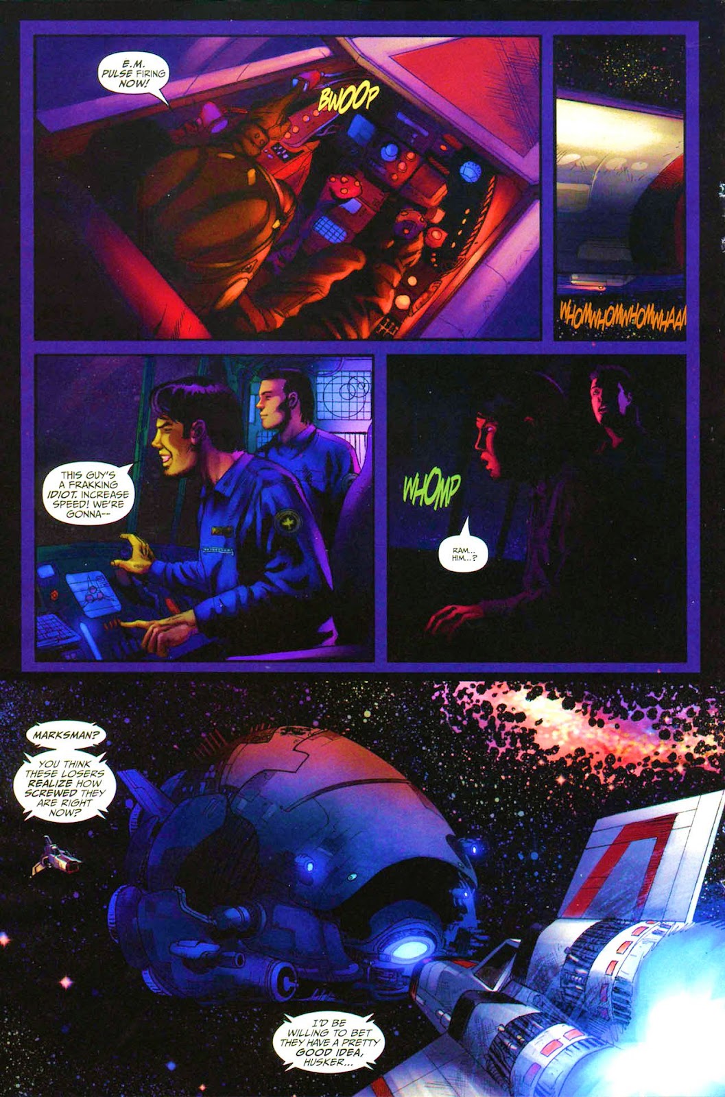 Battlestar Galactica: Season Zero issue 1 - Page 16