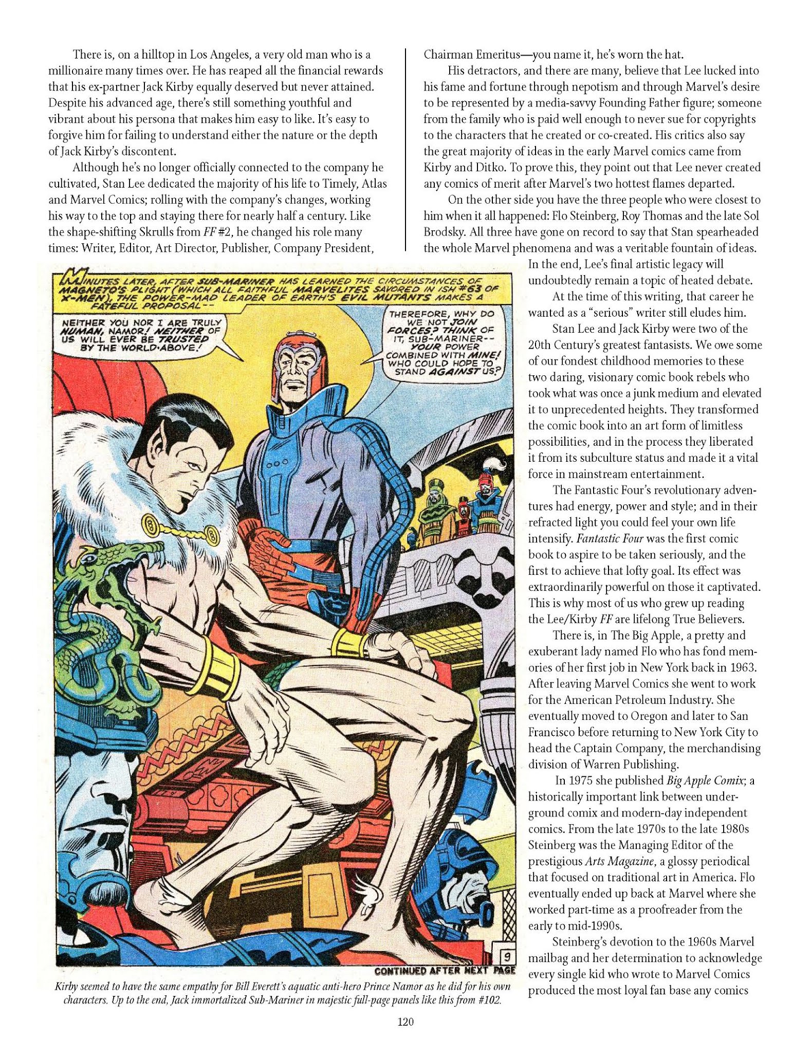 Read online The Jack Kirby Collector comic -  Issue #58 - 122