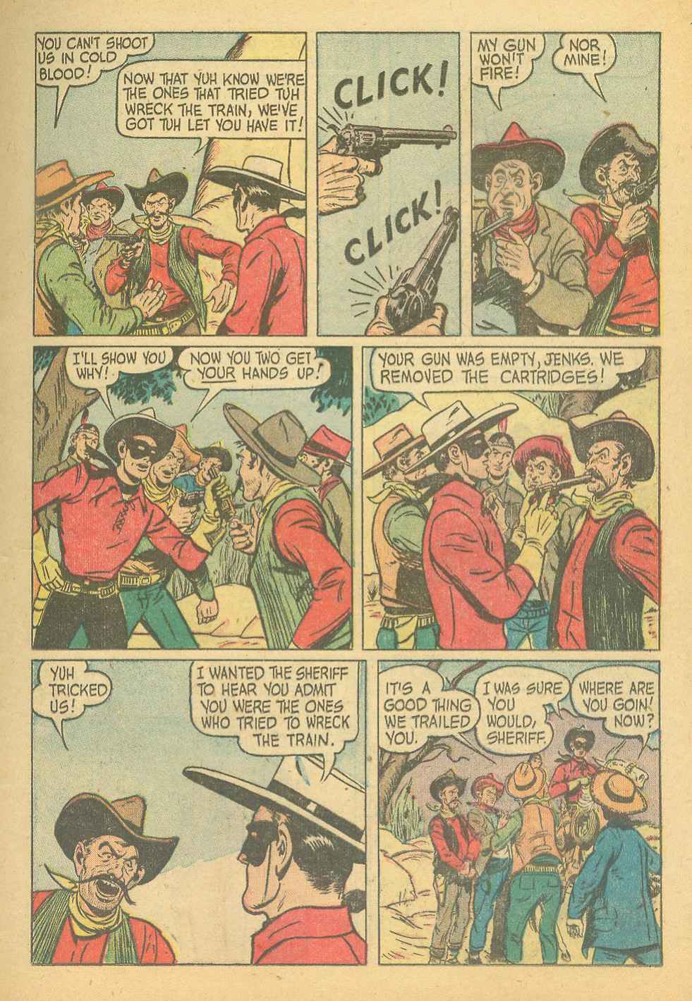 Read online The Lone Ranger (1948) comic -  Issue #21 - 23