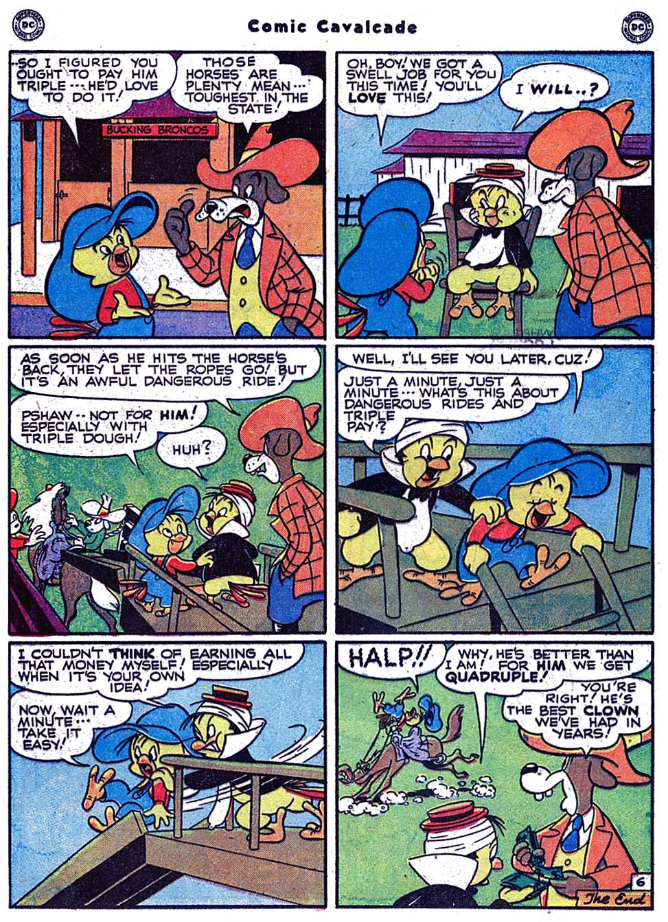 Read online Comic Cavalcade comic -  Issue #38 - 31