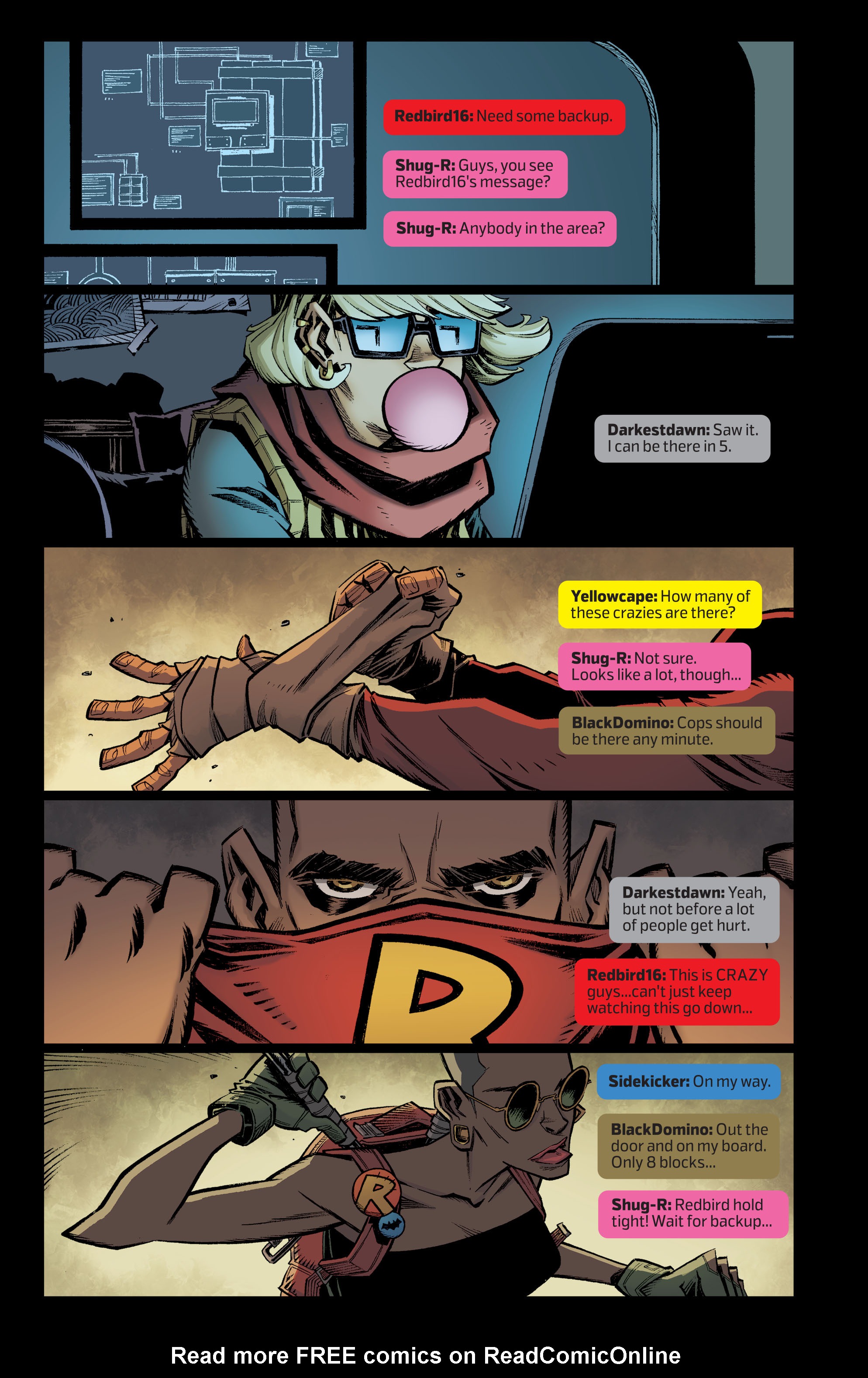 Read online We Are Robin comic -  Issue #3 - 9