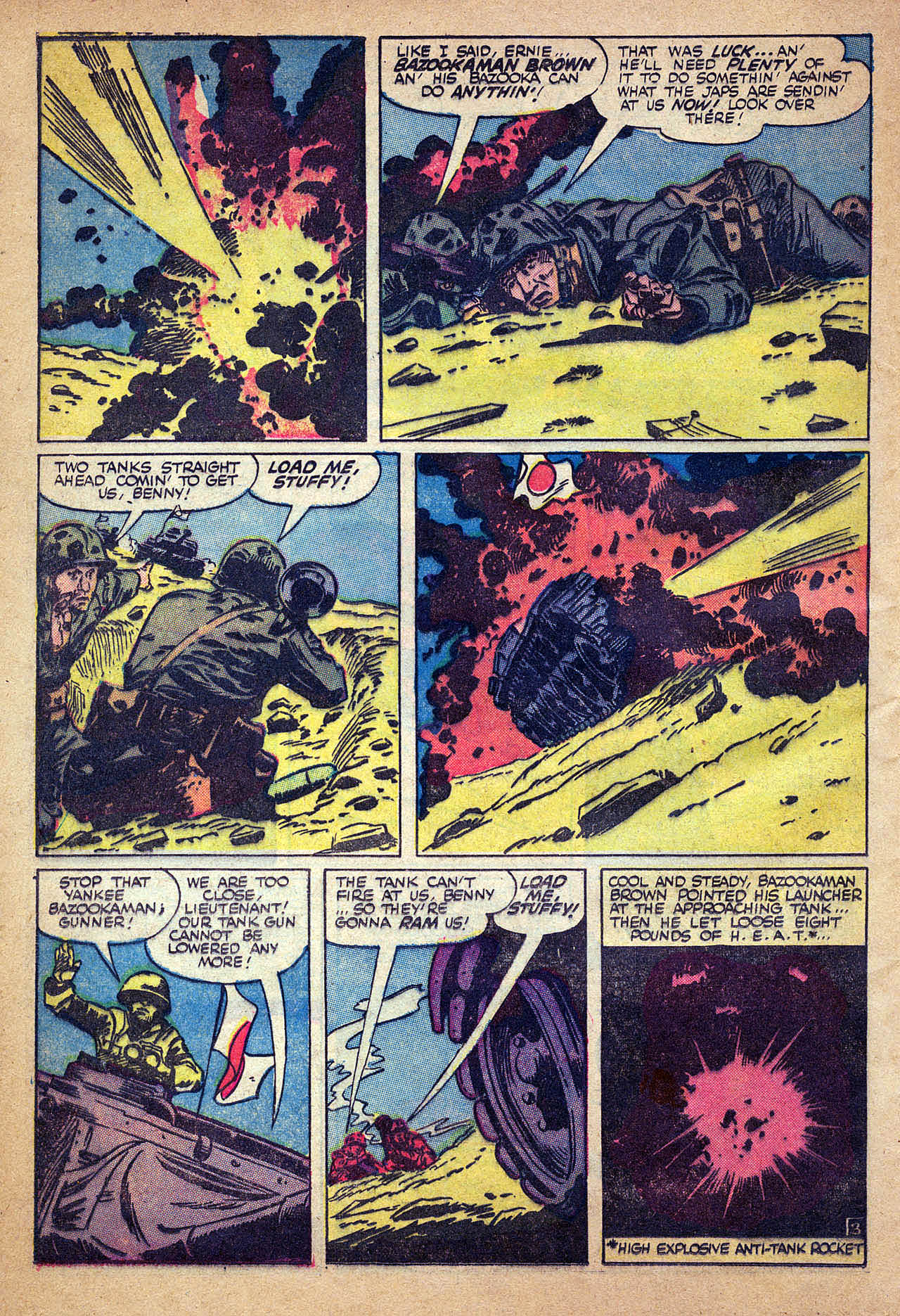 Read online Marines in Battle comic -  Issue #17 - 13